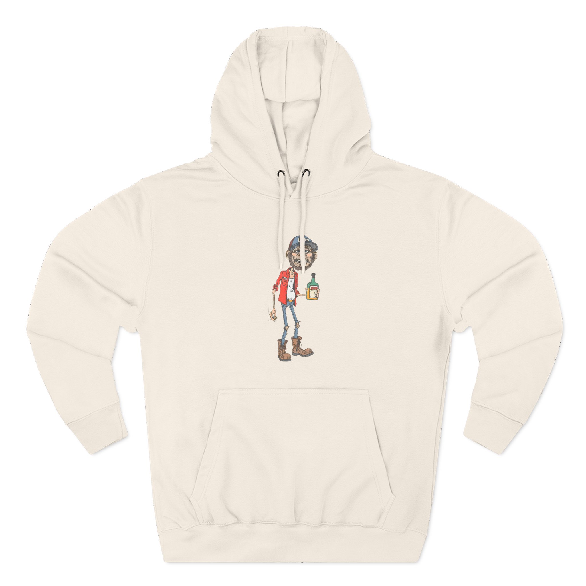 Hardy Jim Bob Three-Panel Fleece Hoodie