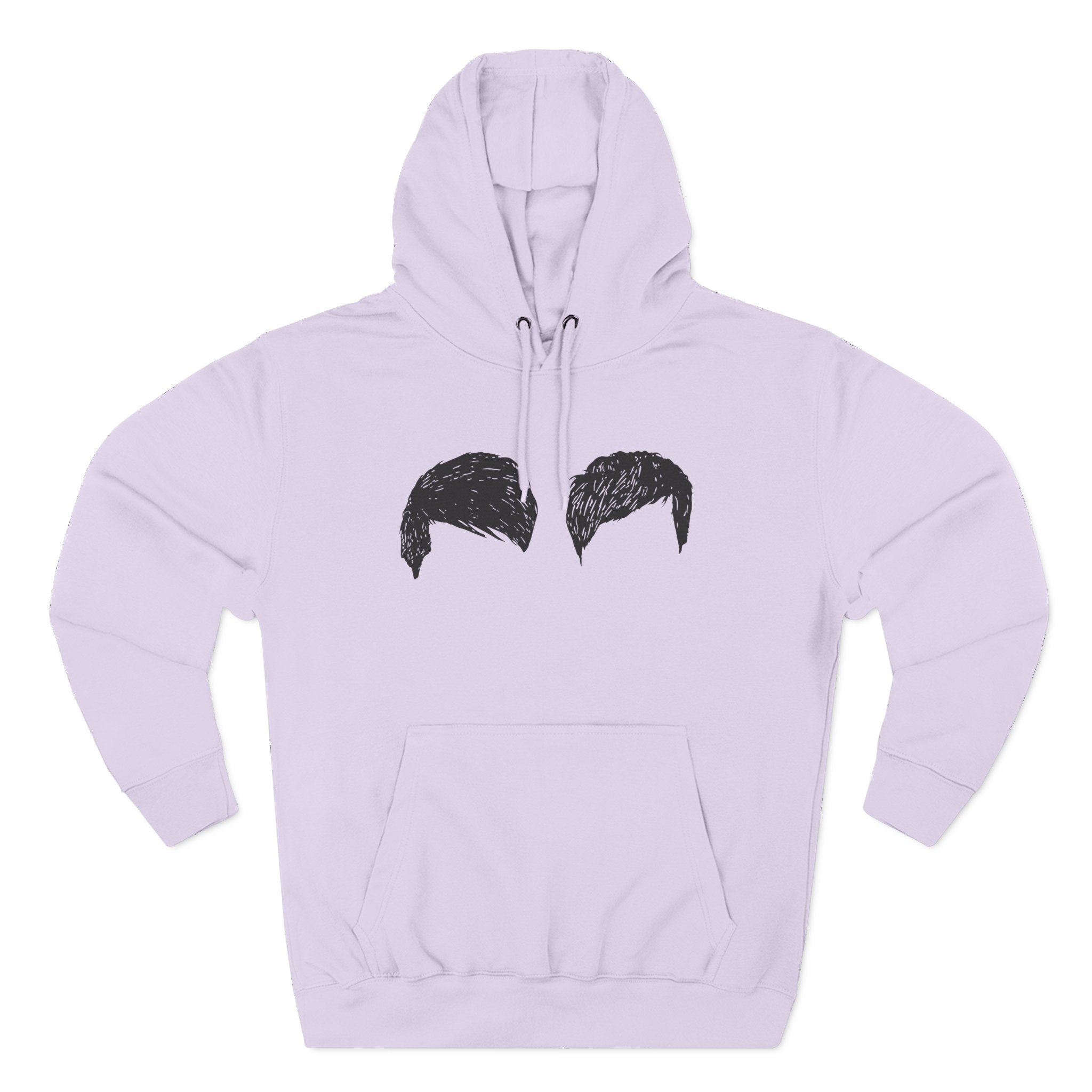 Dan and Phil Hair Three-Panel Fleece Hoodie