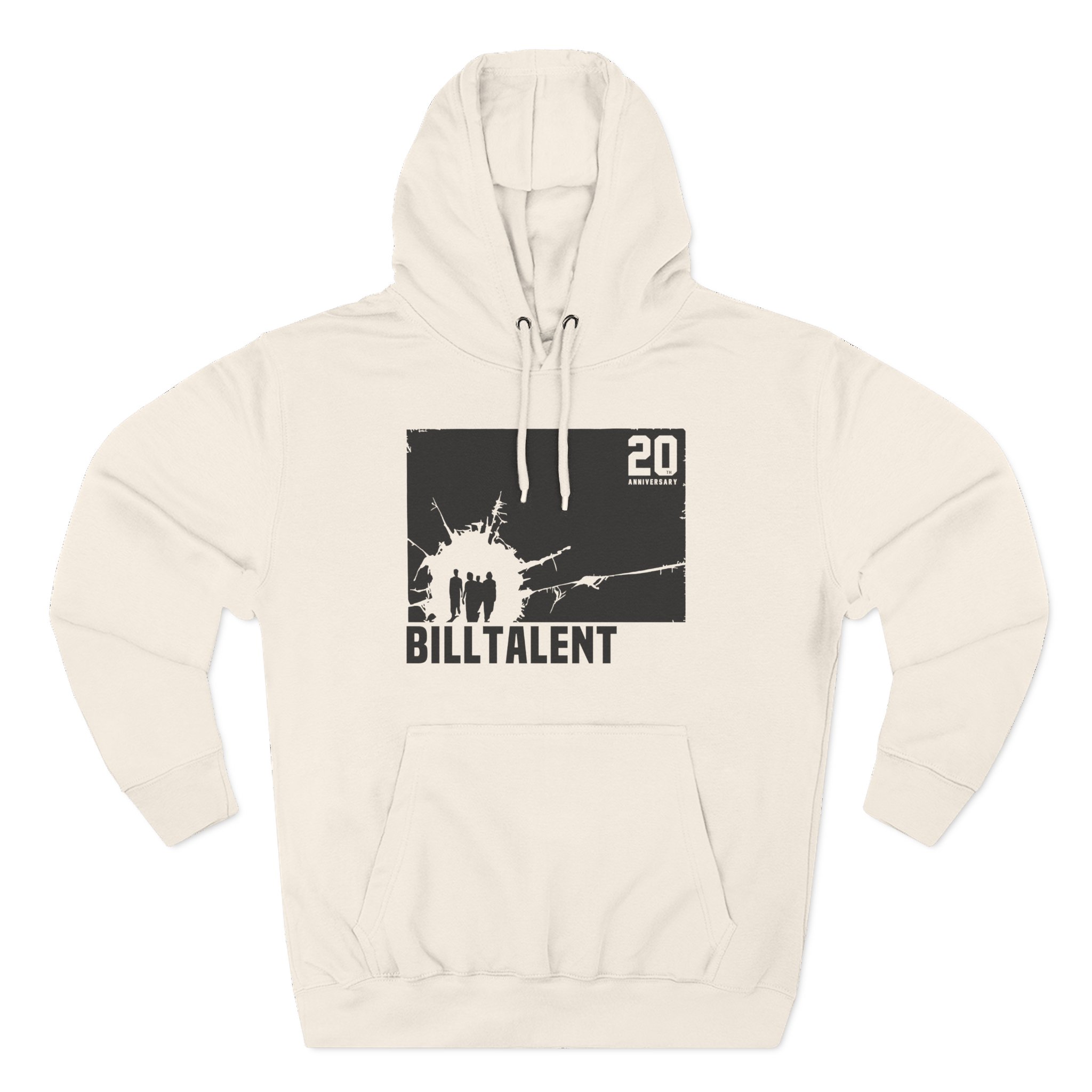 Billy Talent 20th Anniversary Three-Panel Fleece Hoodie