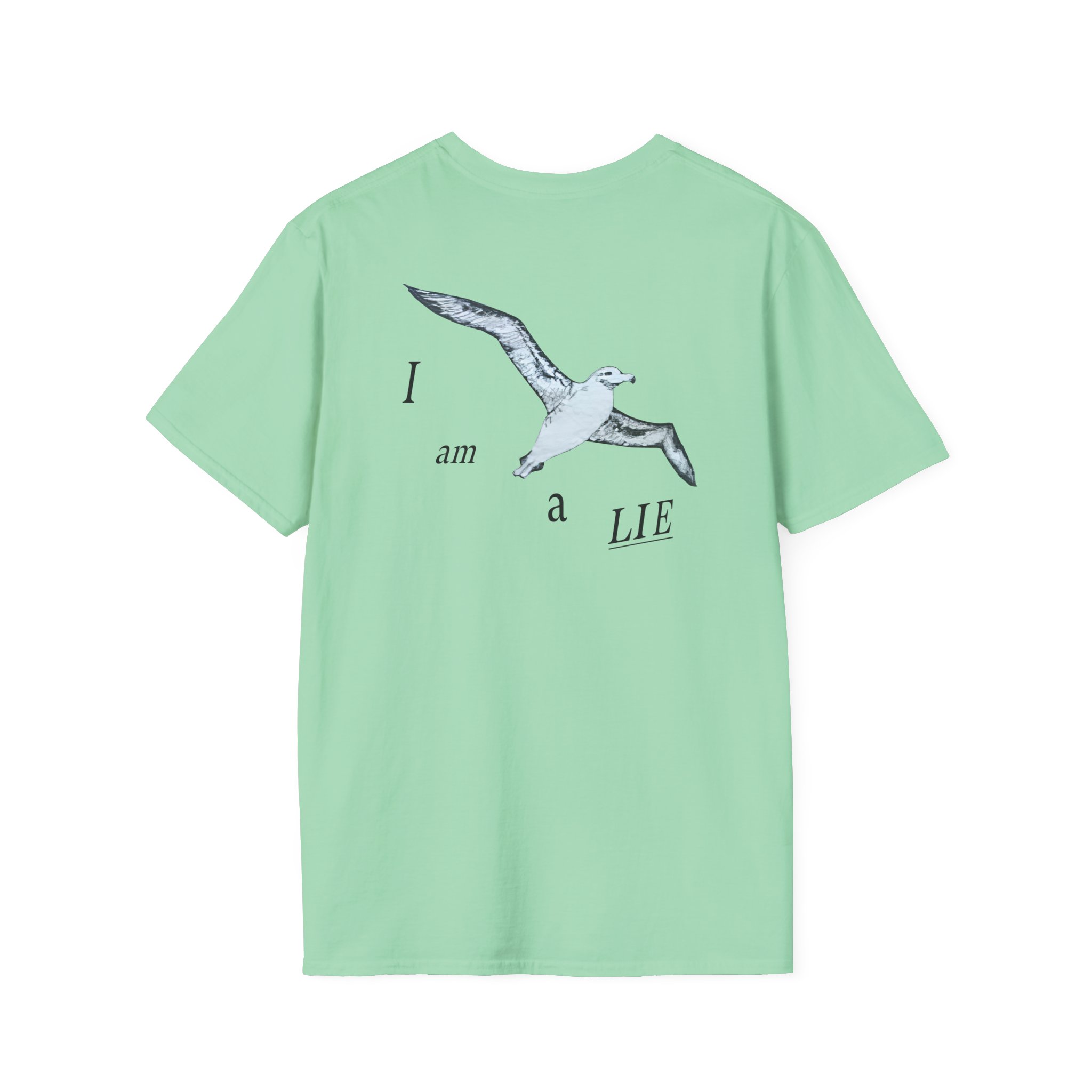 Birds Arent Real I am a Lie Unisex Softstyle T-Shirt