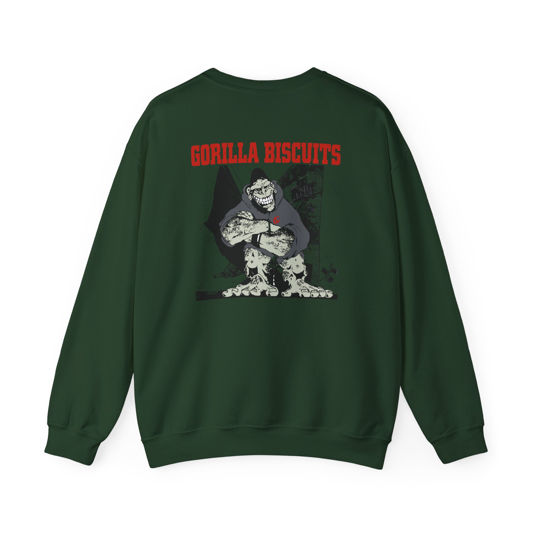 Gorilla Biscuits Hold Your Ground Unisex Heavy Blendâ„¢ Crewneck Sweatshirt