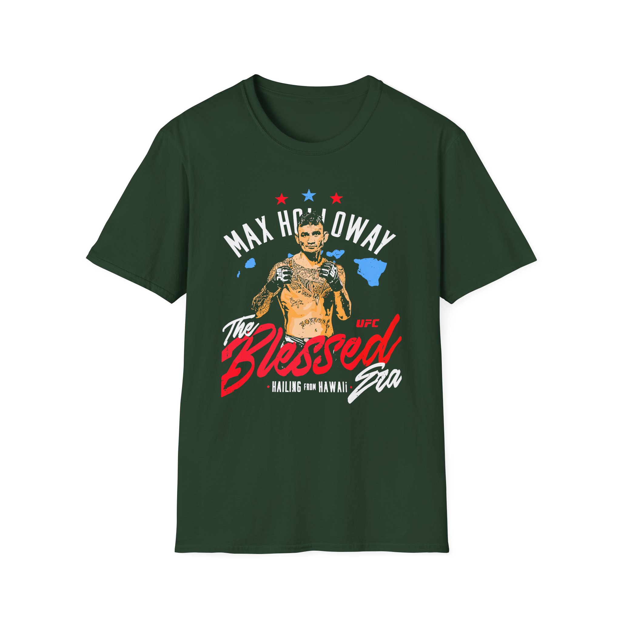 Max Holloway Blessed Unisex Softstyle T-Shirt