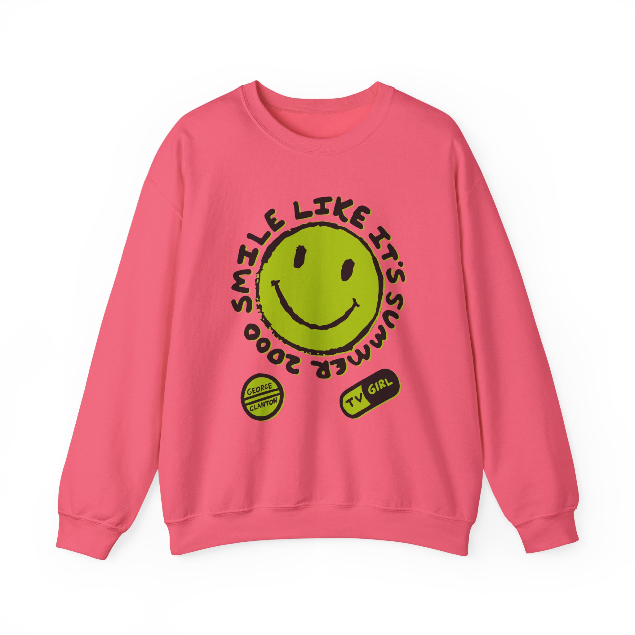 Tv Girl Smile Like It's Summer 2000 Unisex Heavy Blendâ„¢ Crewneck Sweatshirt
