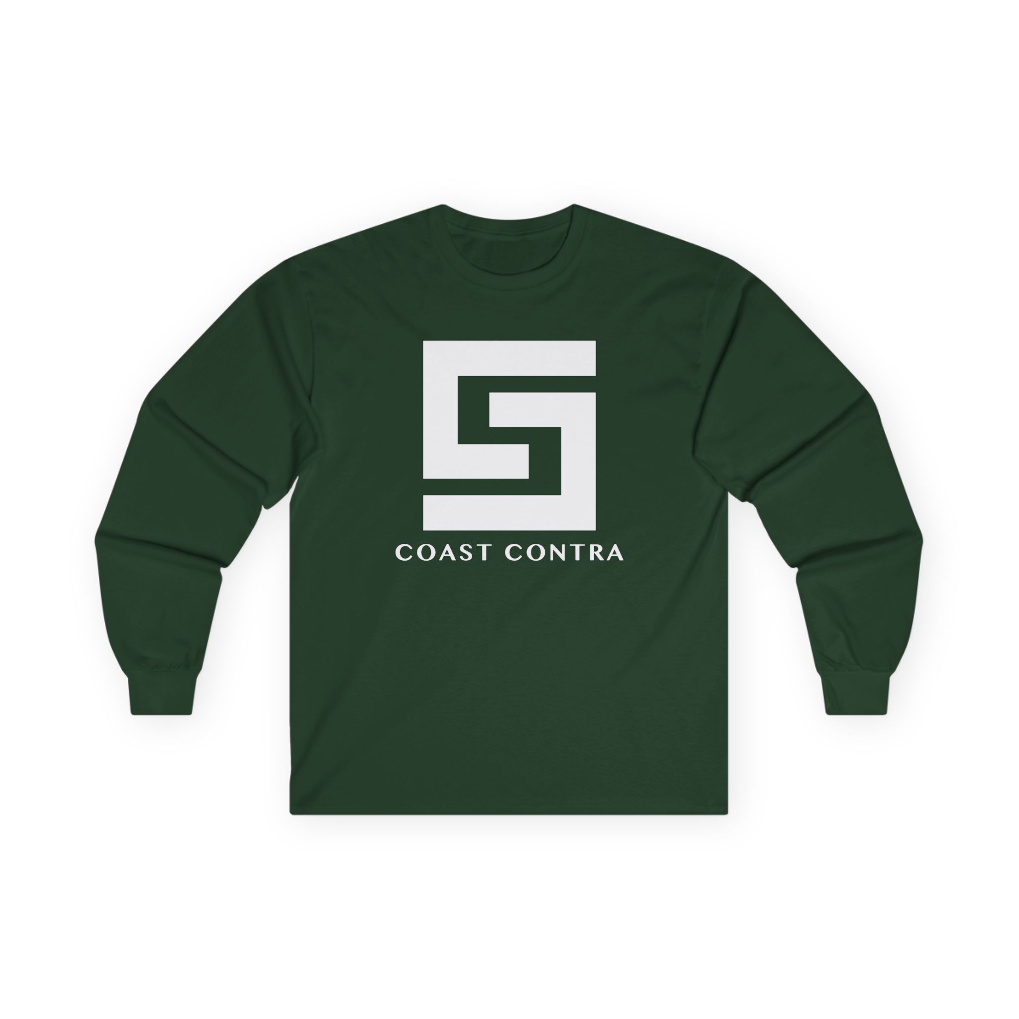 Coast Contra Logo Unisex Ultra Cotton Long Sleeve Tee