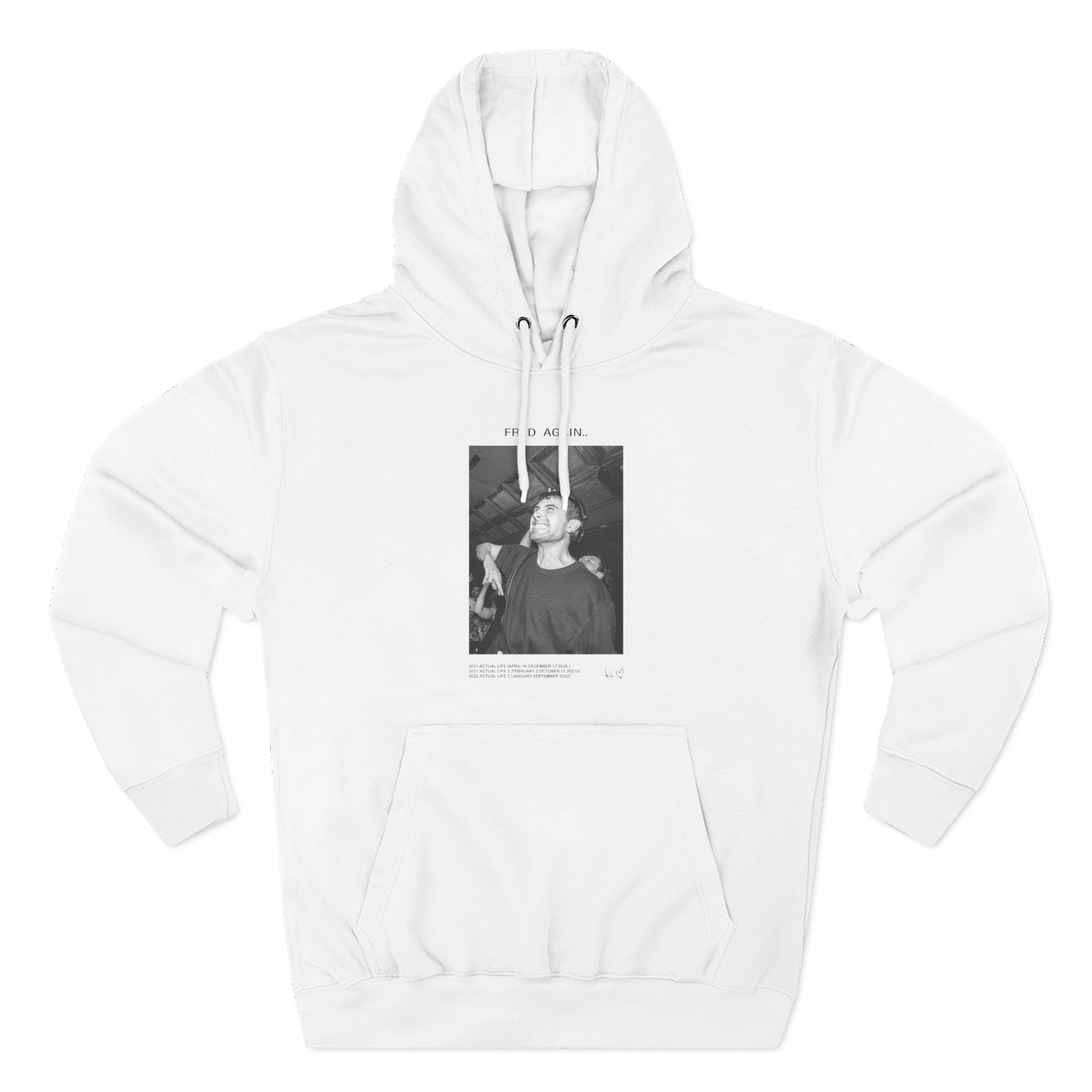Fred Again Album Three-Panel Fleece Hoodie
