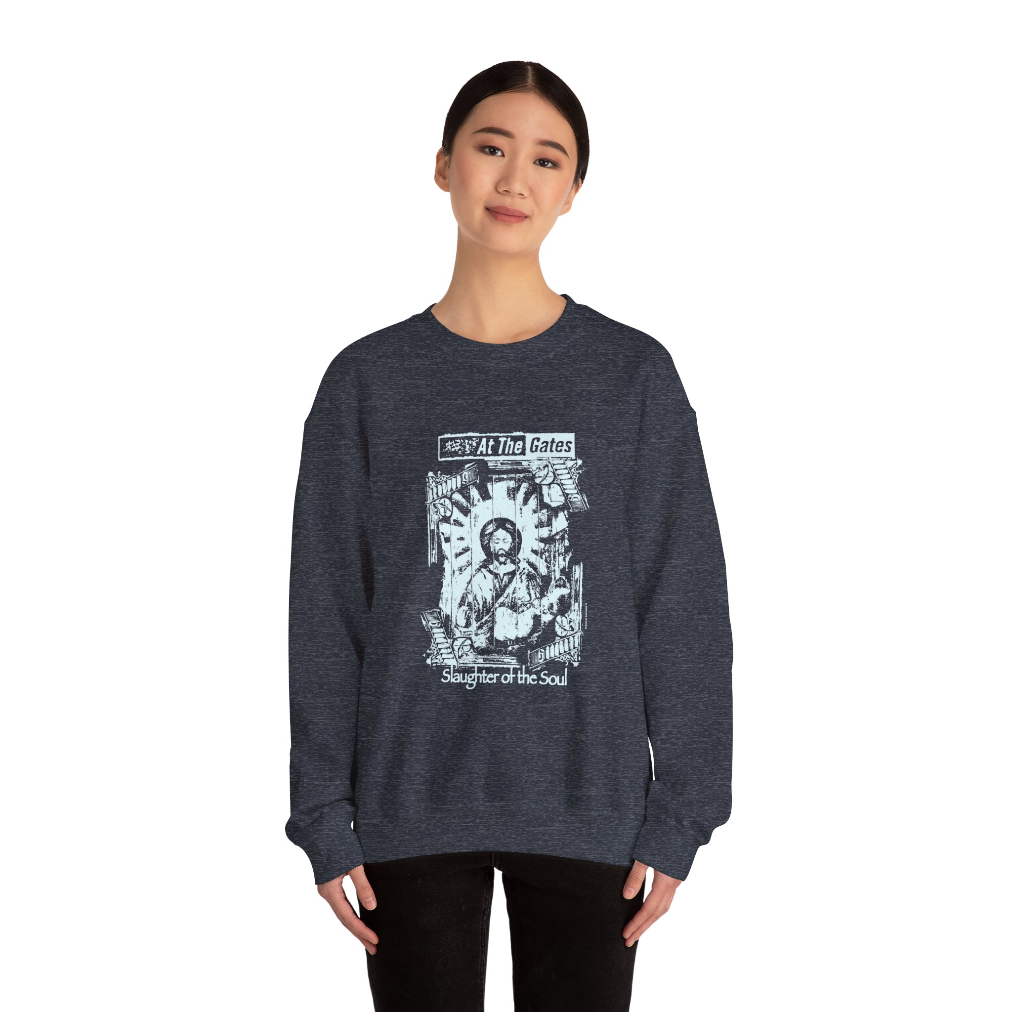 At the Gates Slaughter of the Soul Unisex Heavy Blend Crewneck Sweatshirt