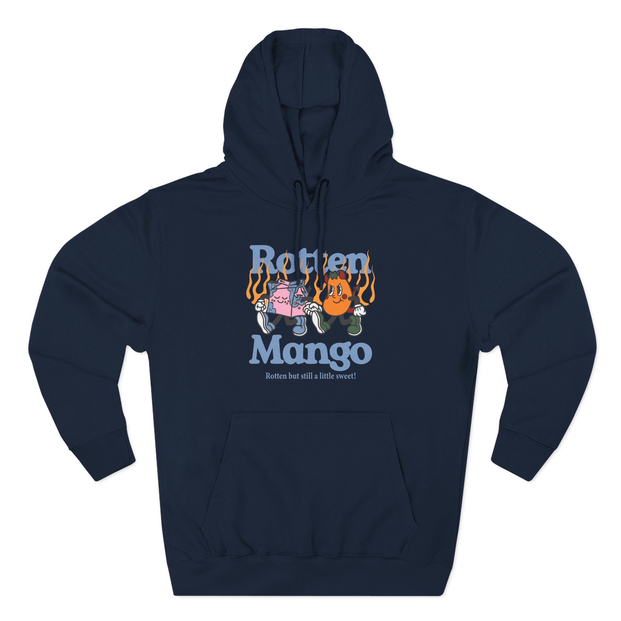 Stephanie Soo Rotten Mango Three-Panel Fleece Hoodie