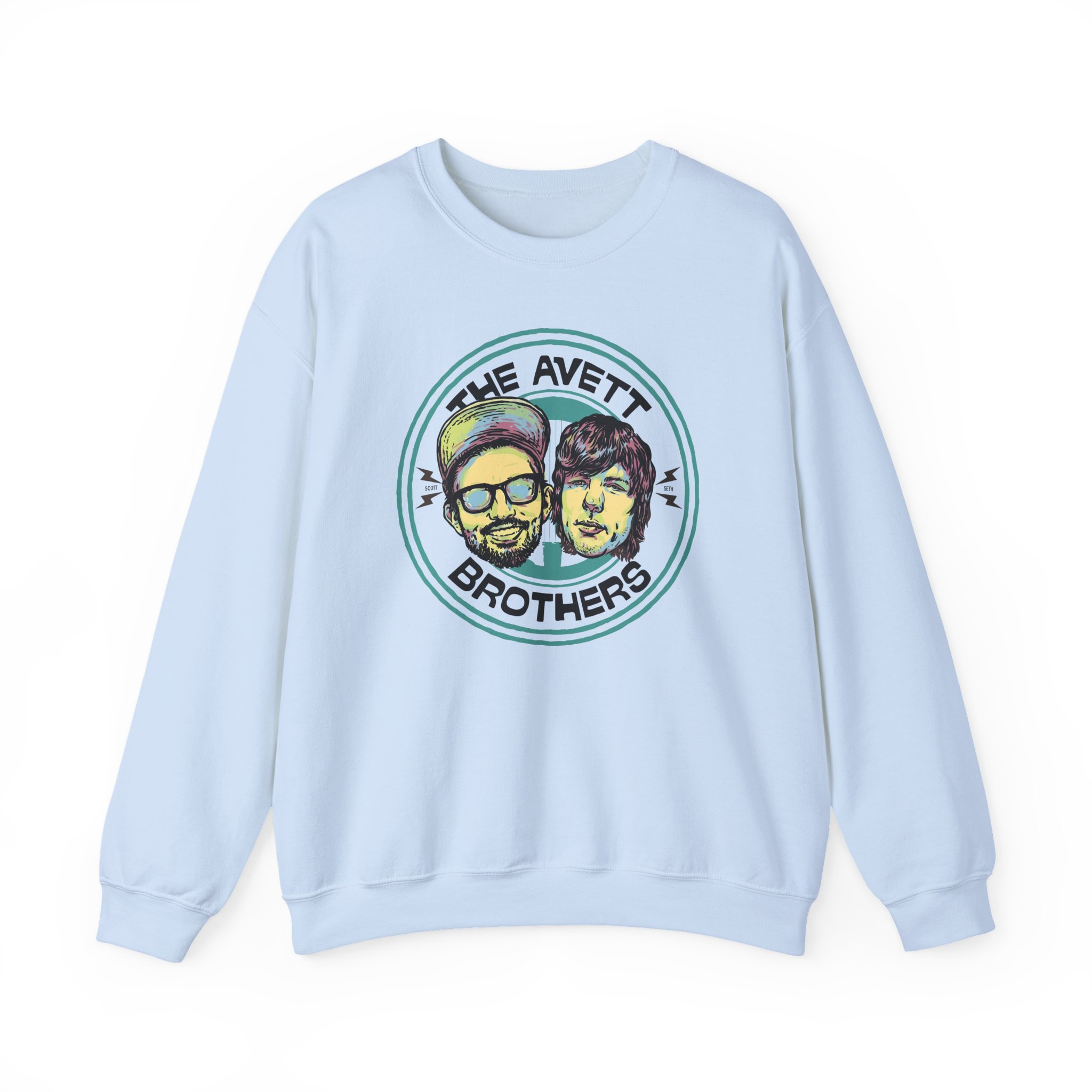 Avett Brothers Kid's Home Tour Unisex Heavy Blendâ„¢ Crewneck Sweatshirt