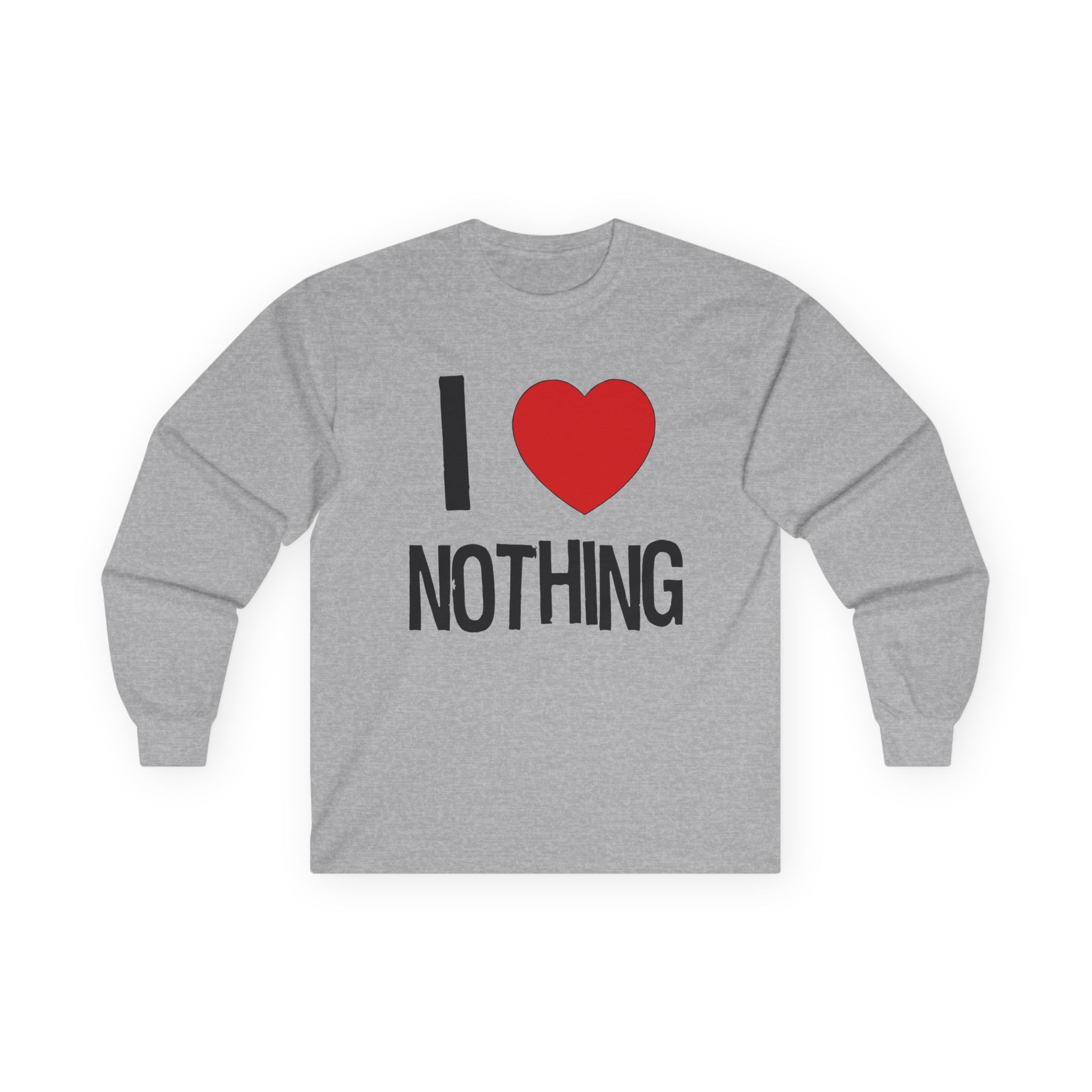 Armor for Sleep I Heart Nothing Unisex Ultra Cotton Long Sleeve Tee