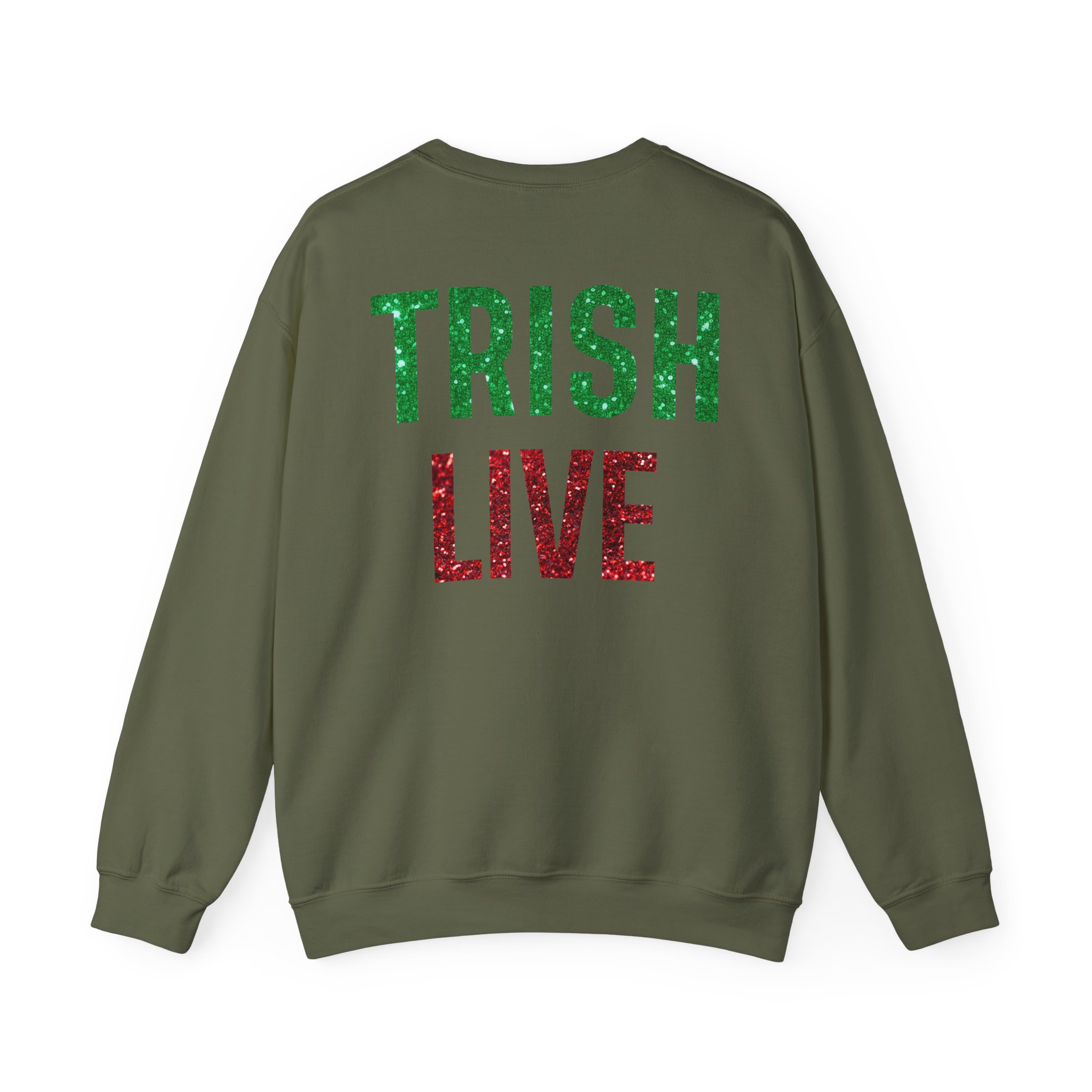 Just Trish Live Unisex Heavy Blendâ„¢ Crewneck Sweatshirt