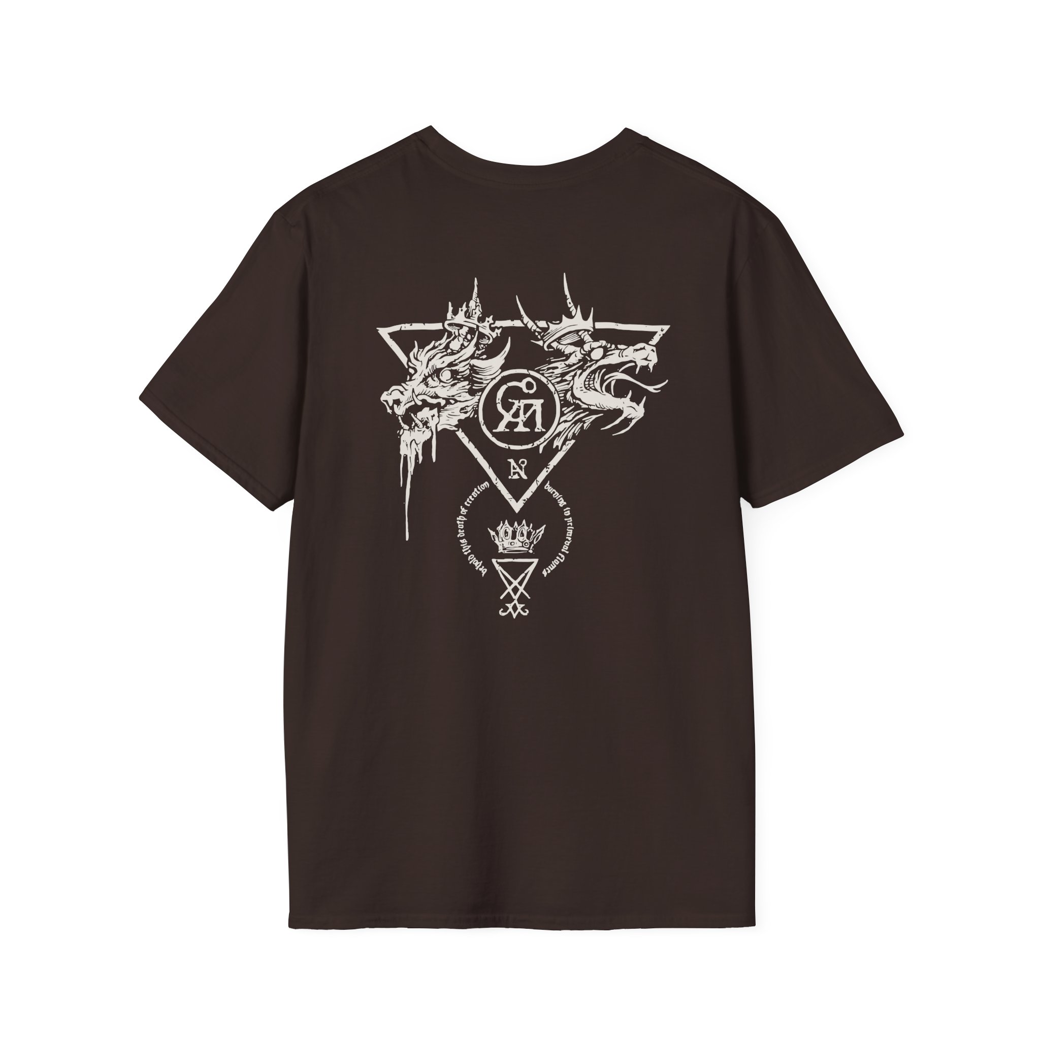 Goatwhore sigil Unisex Softstyle T-Shirt