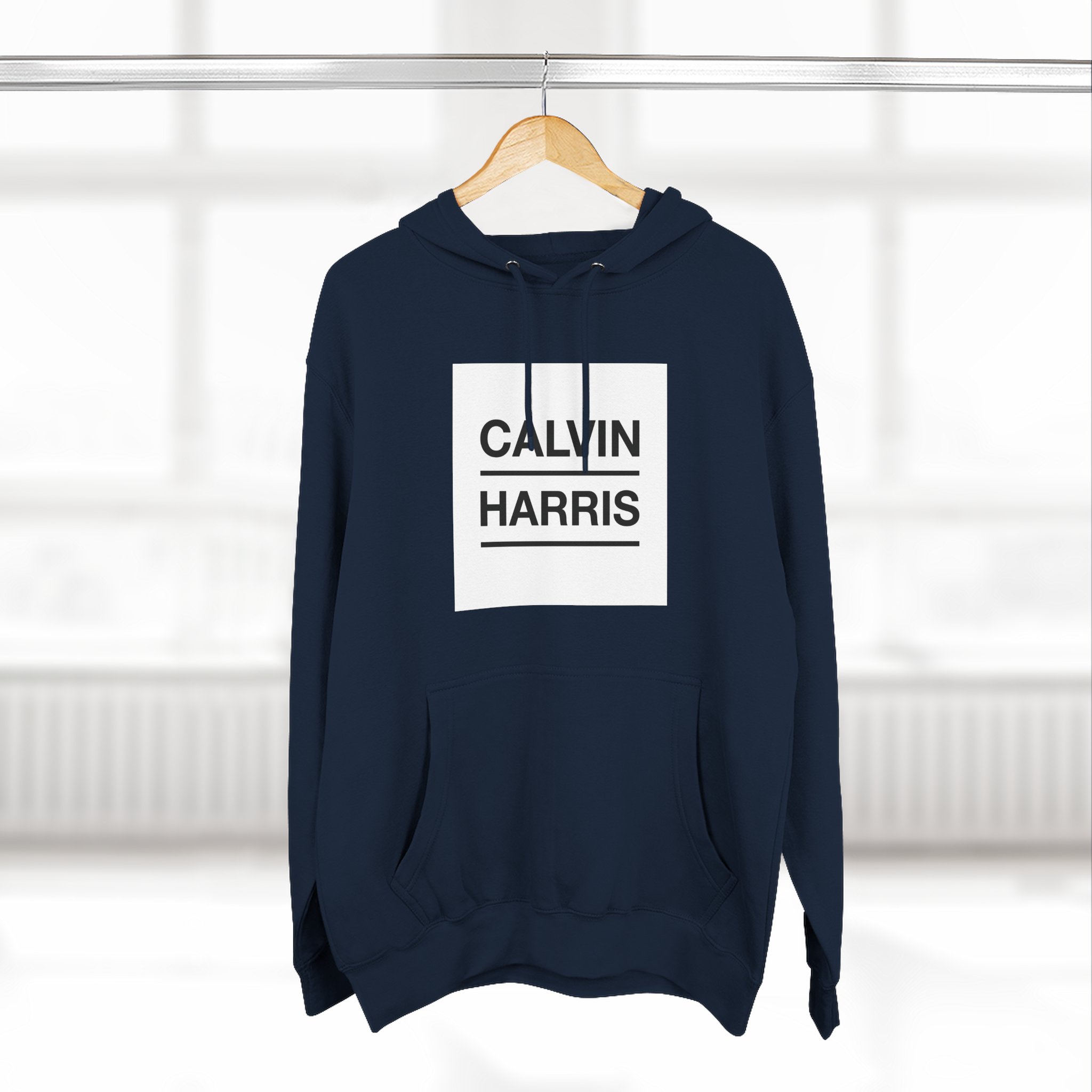 Calvin Harris Three-Panel Fleece Hoodie
