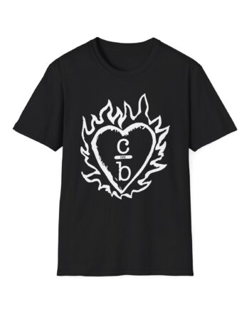 One Tree Hill Flame Heart Clothes Over Bros Unisex Softstyle T-Shirt