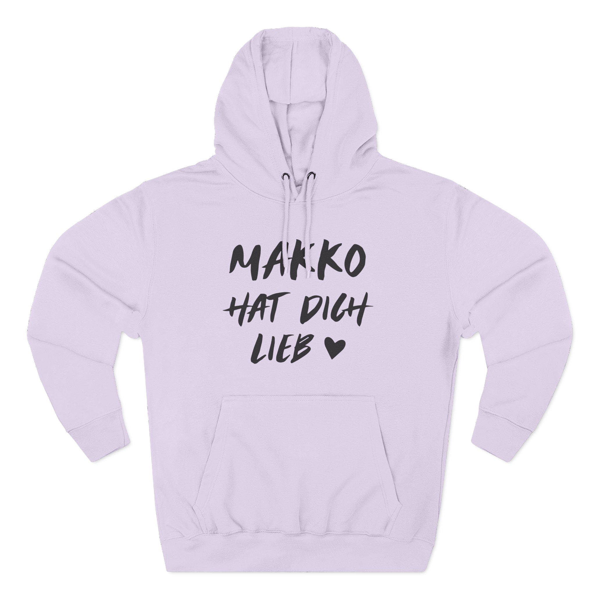 Makko Three-Panel Fleece Hoodie