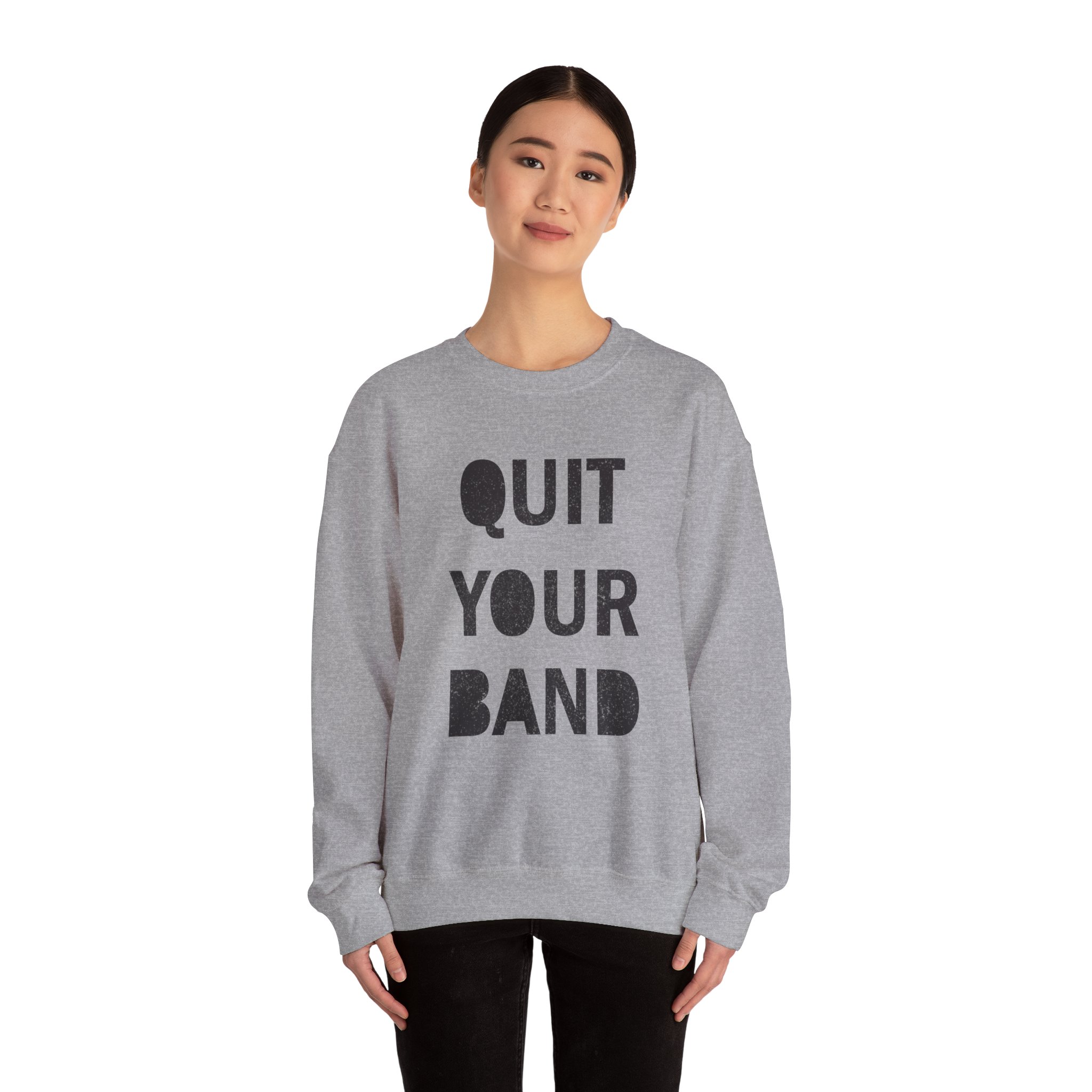 At the Gates Quit Your Band Unisex Heavy Blend Crewneck Sweatshirt