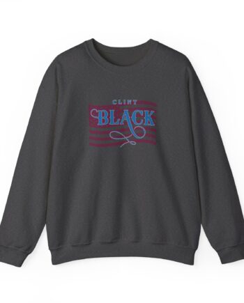 Clint Black Ladies Patriotic Bling Unisex Heavy Blend™ Crewneck Sweatshirt