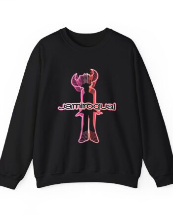 J Buffalo Man Neon Unisex Heavy Blend™ Crewneck Sweatshirt
