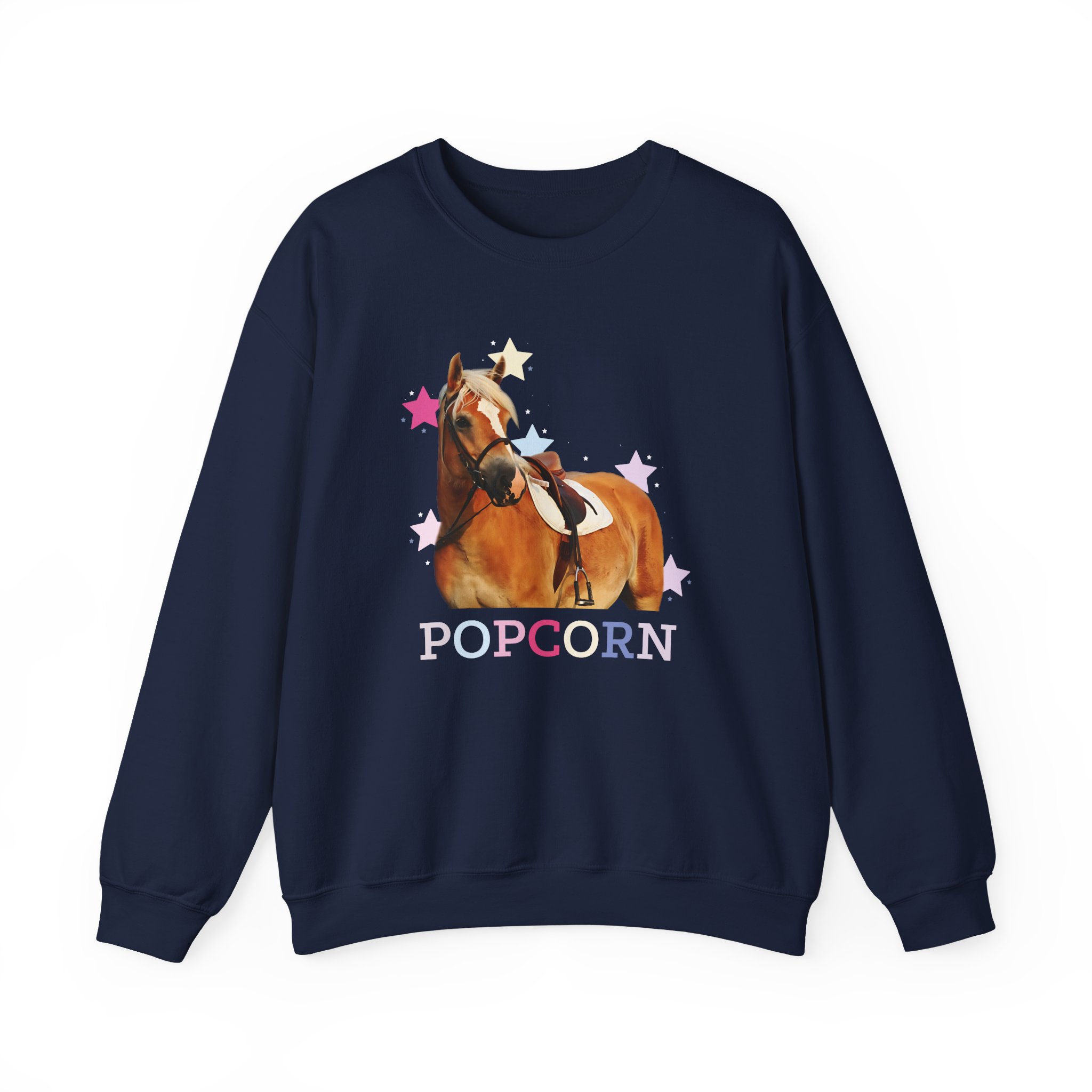 Harlow and Popcorn Stars Unisex Heavy Blendâ„¢ Crewneck Sweatshirt