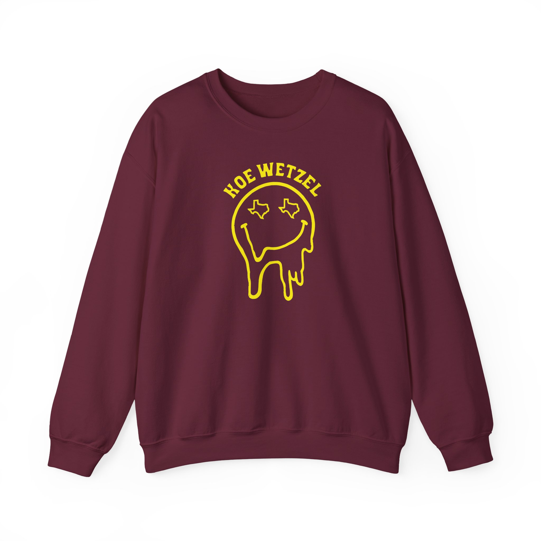 Koe Wetzel Drippy Smiley Unisex Heavy Blendâ„¢ Crewneck Sweatshirt