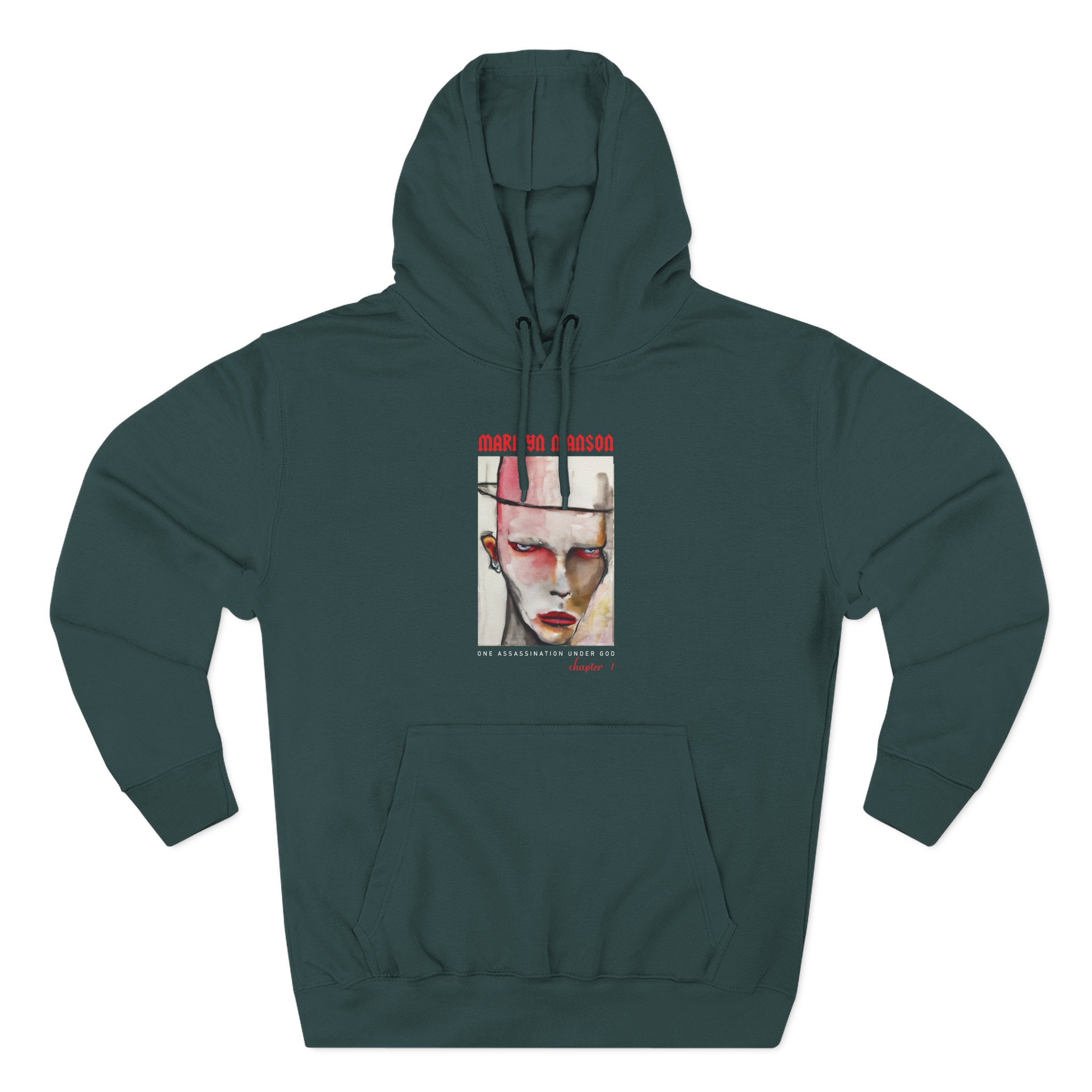Marilyn Manson One Assassination Under God Three-Panel Fleece Hoodie