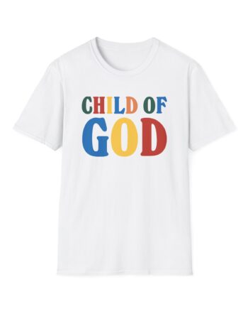 Child of God Unisex Softstyle T-Shirt
