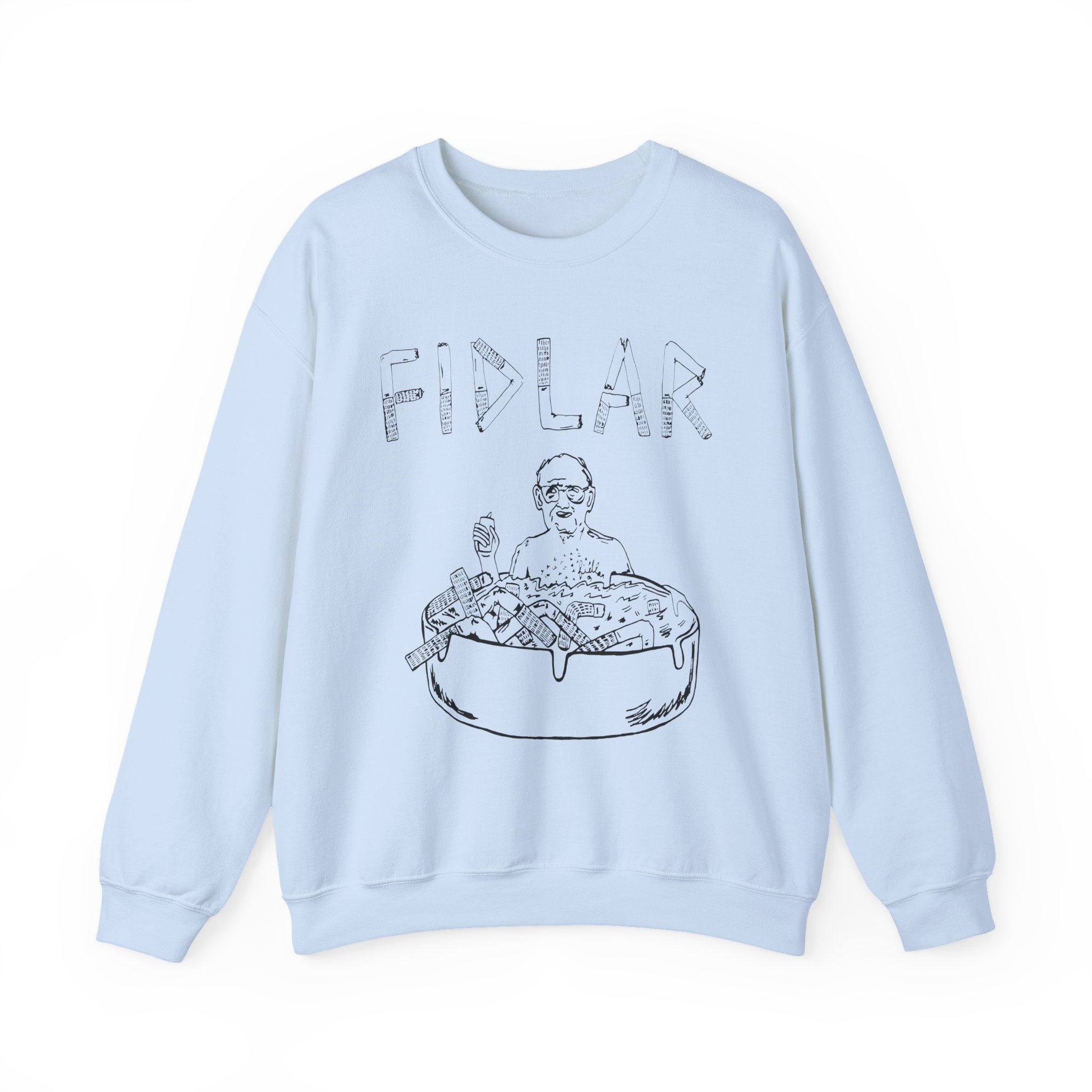 Fidlar Ashtray Unisex Heavy Blendâ„¢ Crewneck Sweatshirt