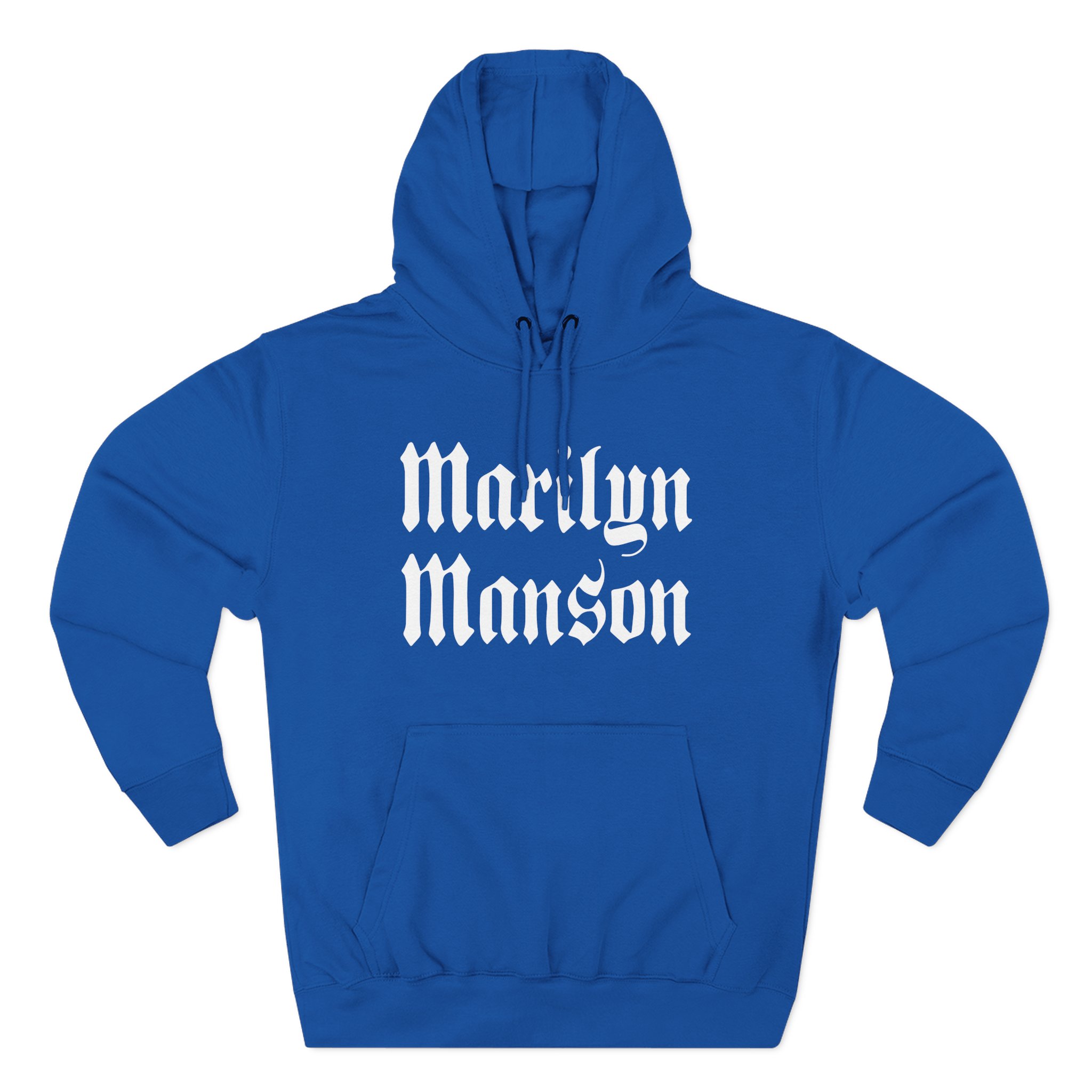 Marilyn Manson Goth Logo Three-Panel Fleece Hoodie