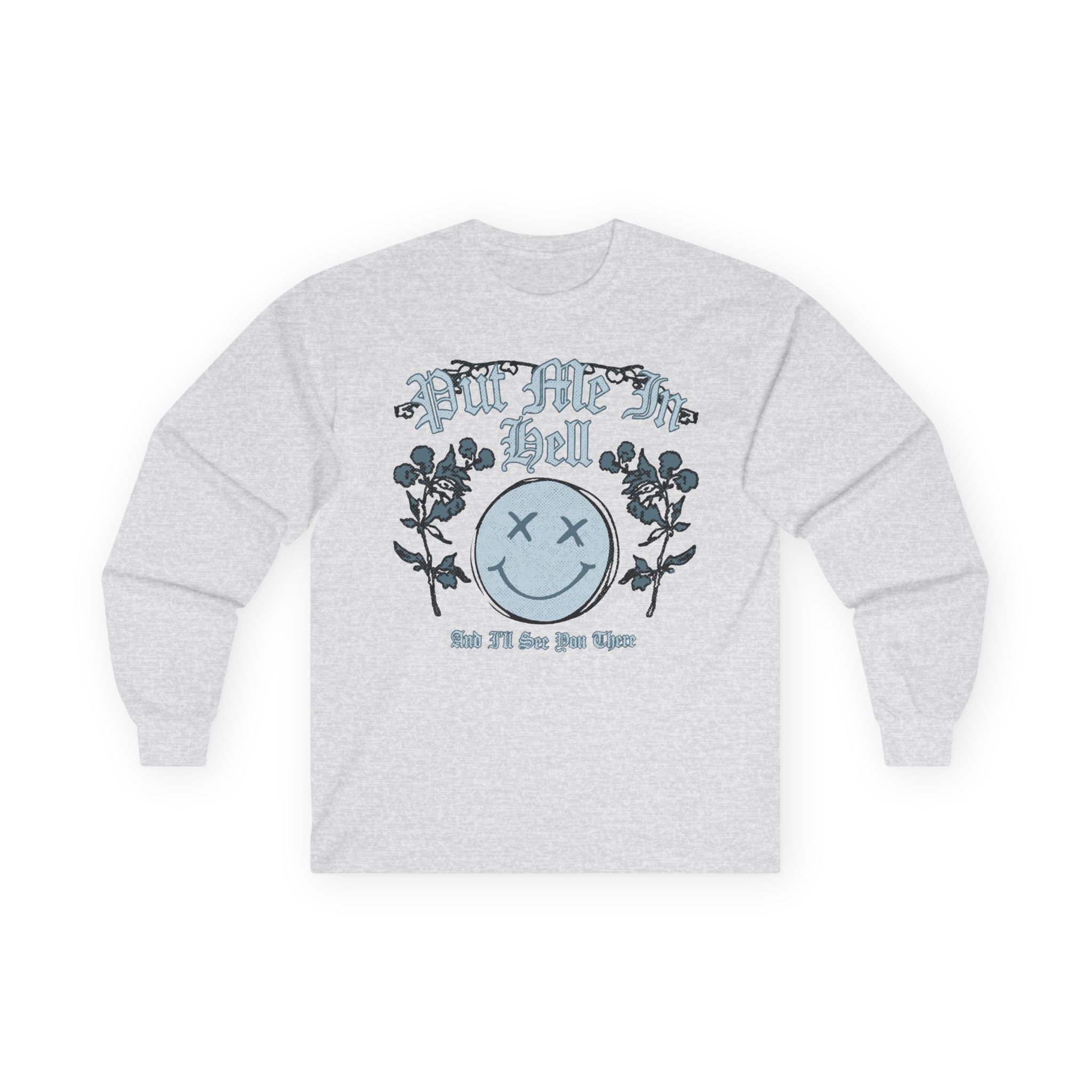 Kallmekris Put Me in Hell Unisex Ultra Cotton Long Sleeve Tee