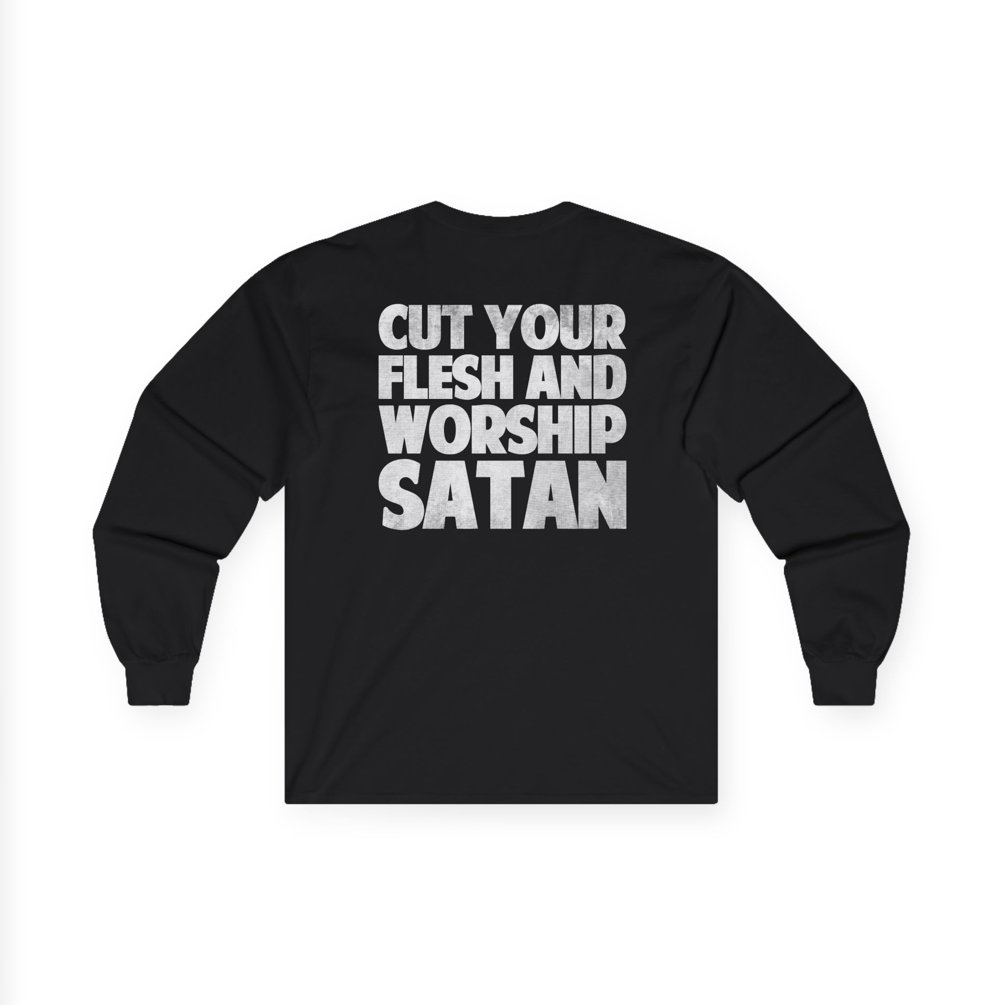 Antaeus Cut Your Flesh and Worship Satan Unisex Ultra Cotton Long Sleeve Tee