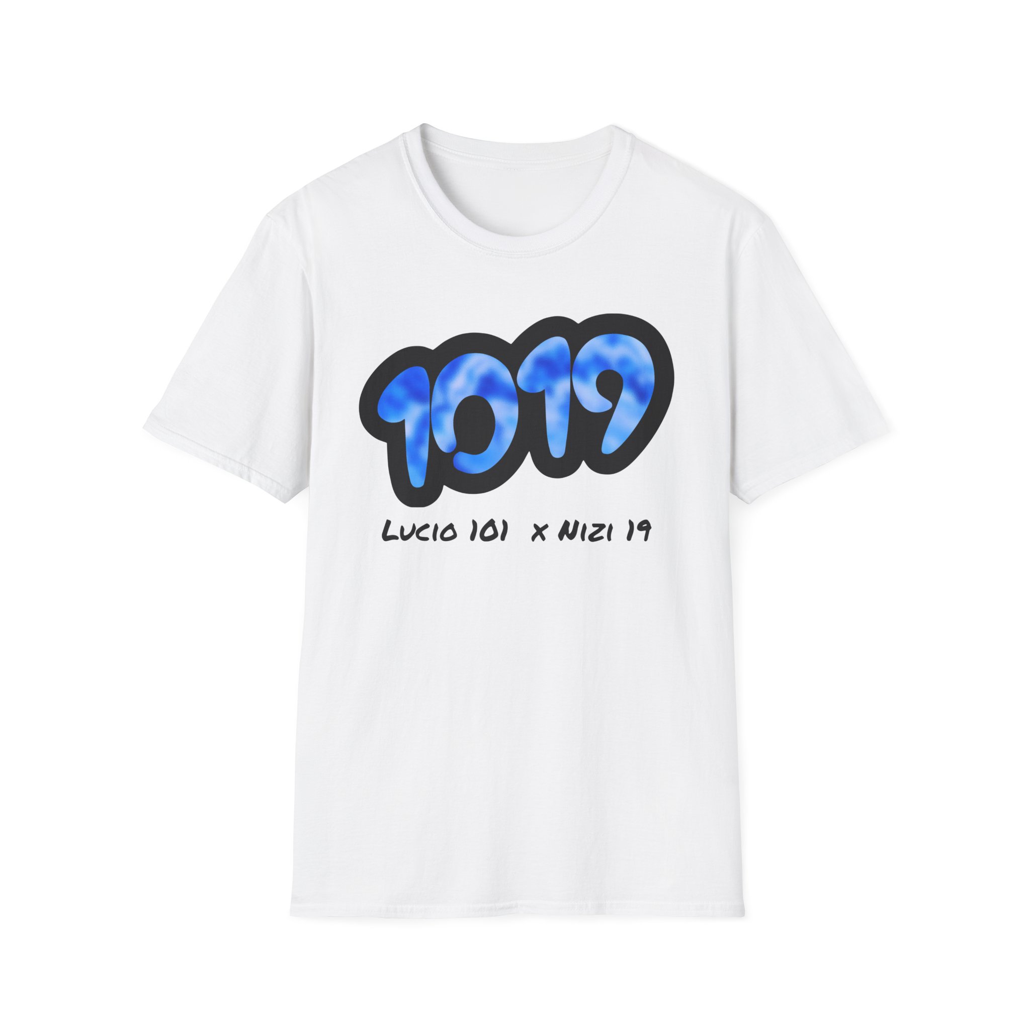 Lucio 101 x Nizi 19 Unisex Softstyle T-Shirt