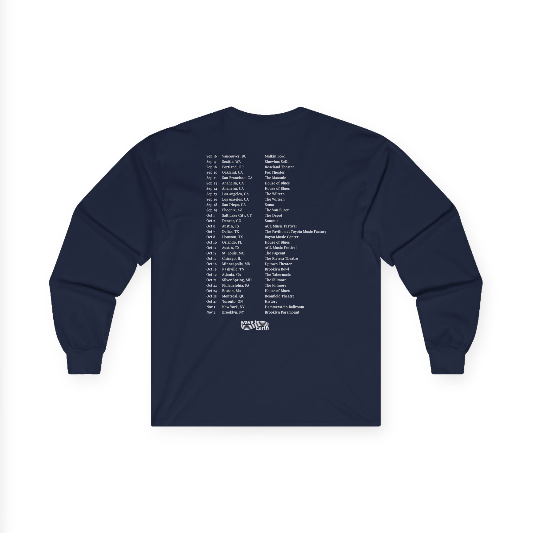 Wave to Earth 0.03 Na Tour Unisex Ultra Cotton Long Sleeve Tee