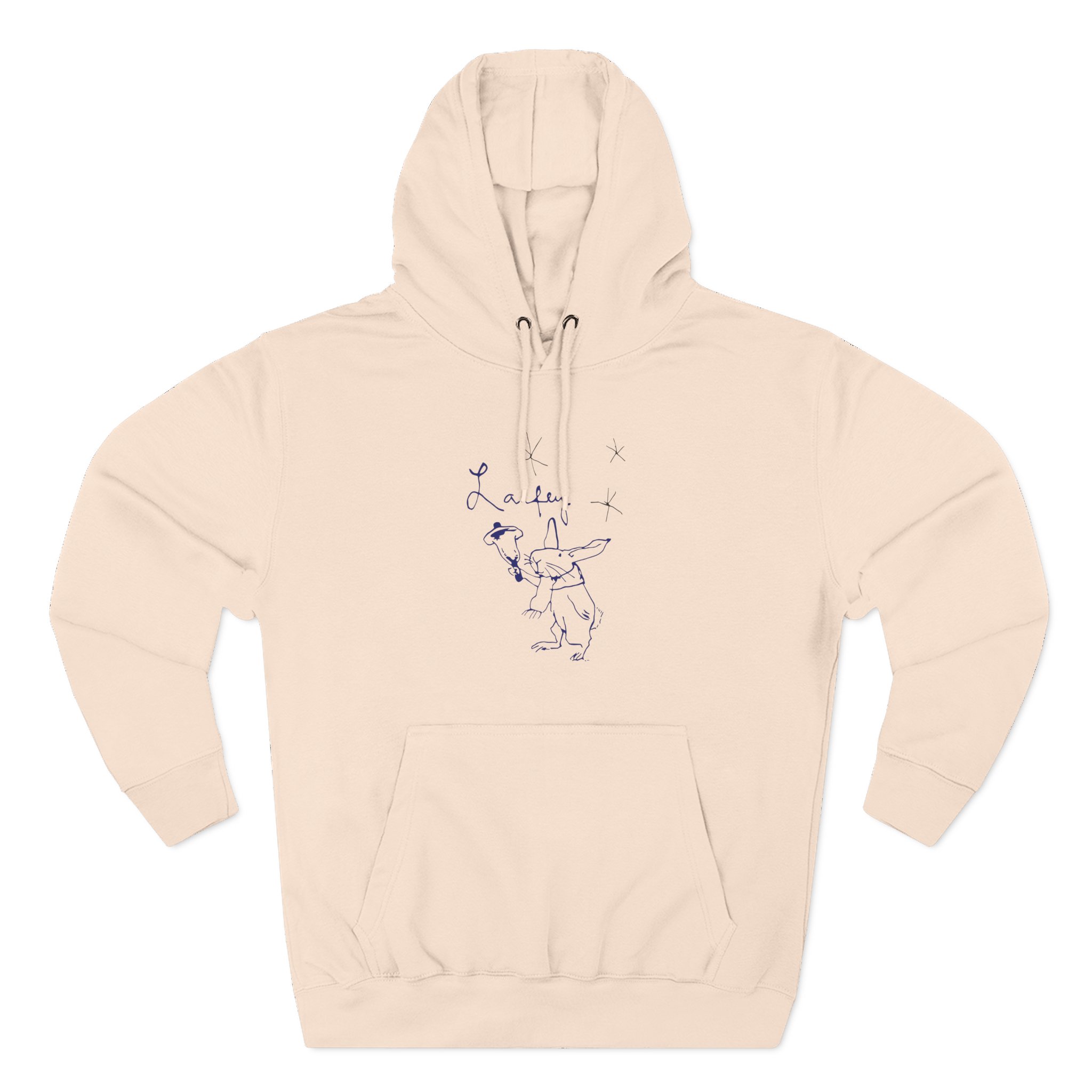 Laufey Three-Panel Fleece Hoodie
