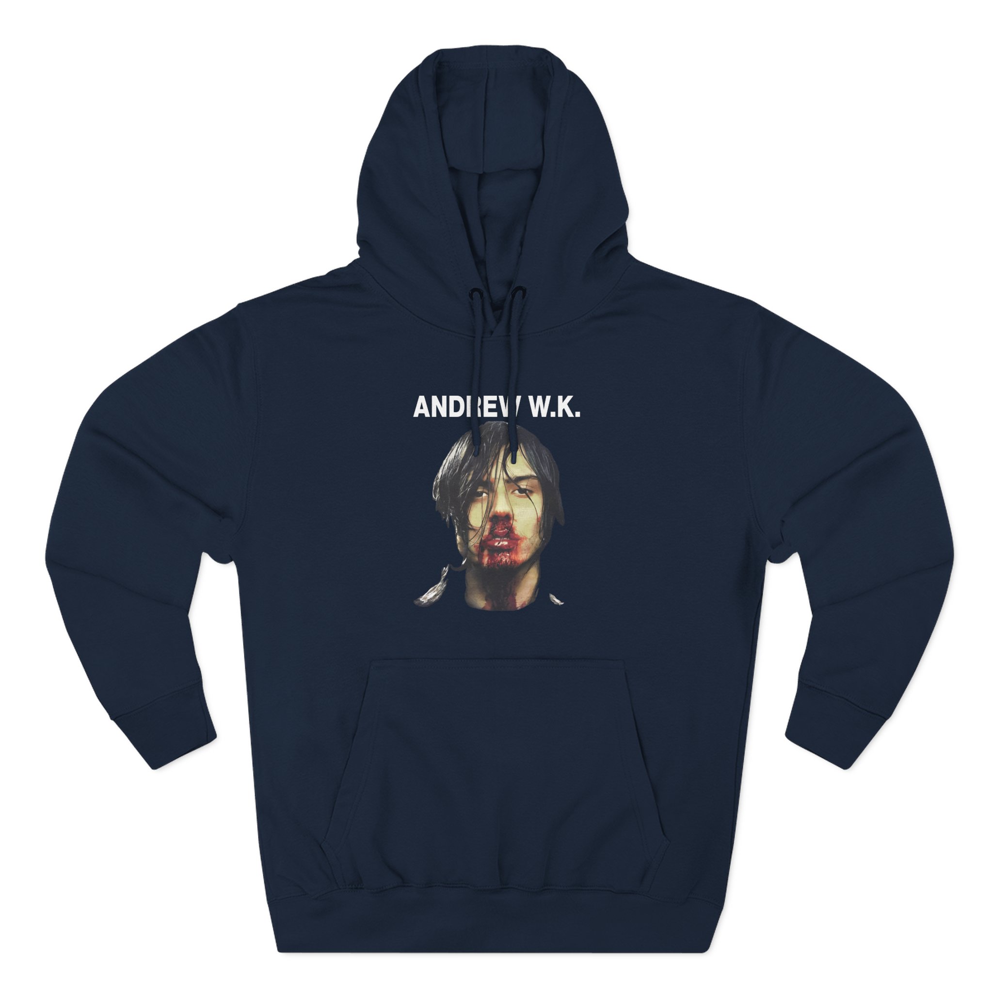 Andrew Wk Three-Panel Fleece Hoodie
