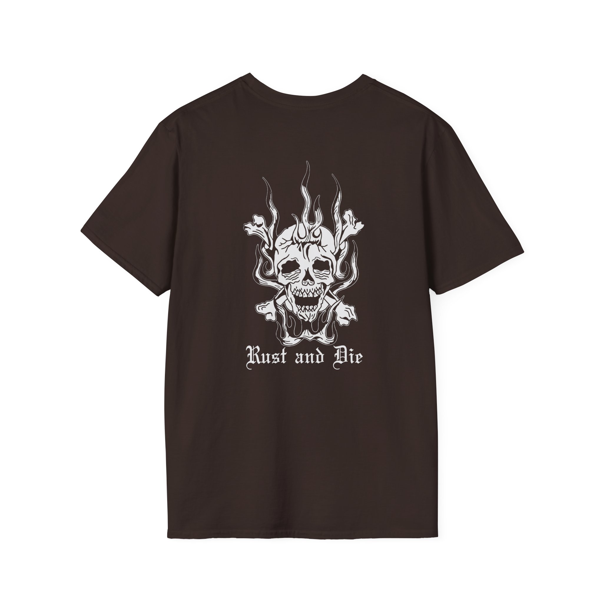 Kublai Khan - Rust and Die Unisex Softstyle T-Shirt