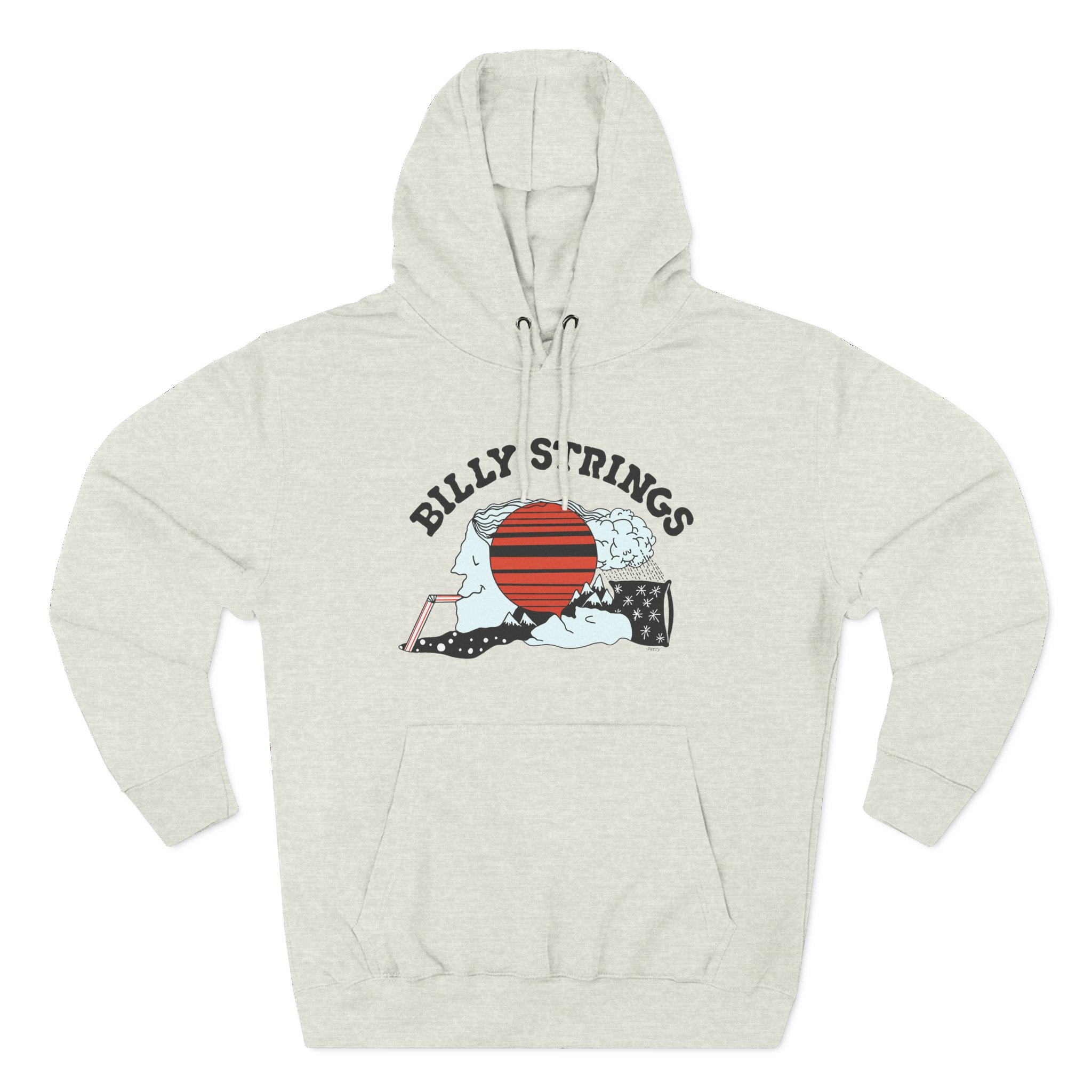 Billy Strings Dream Tie Dye Three-Panel Fleece Hoodie