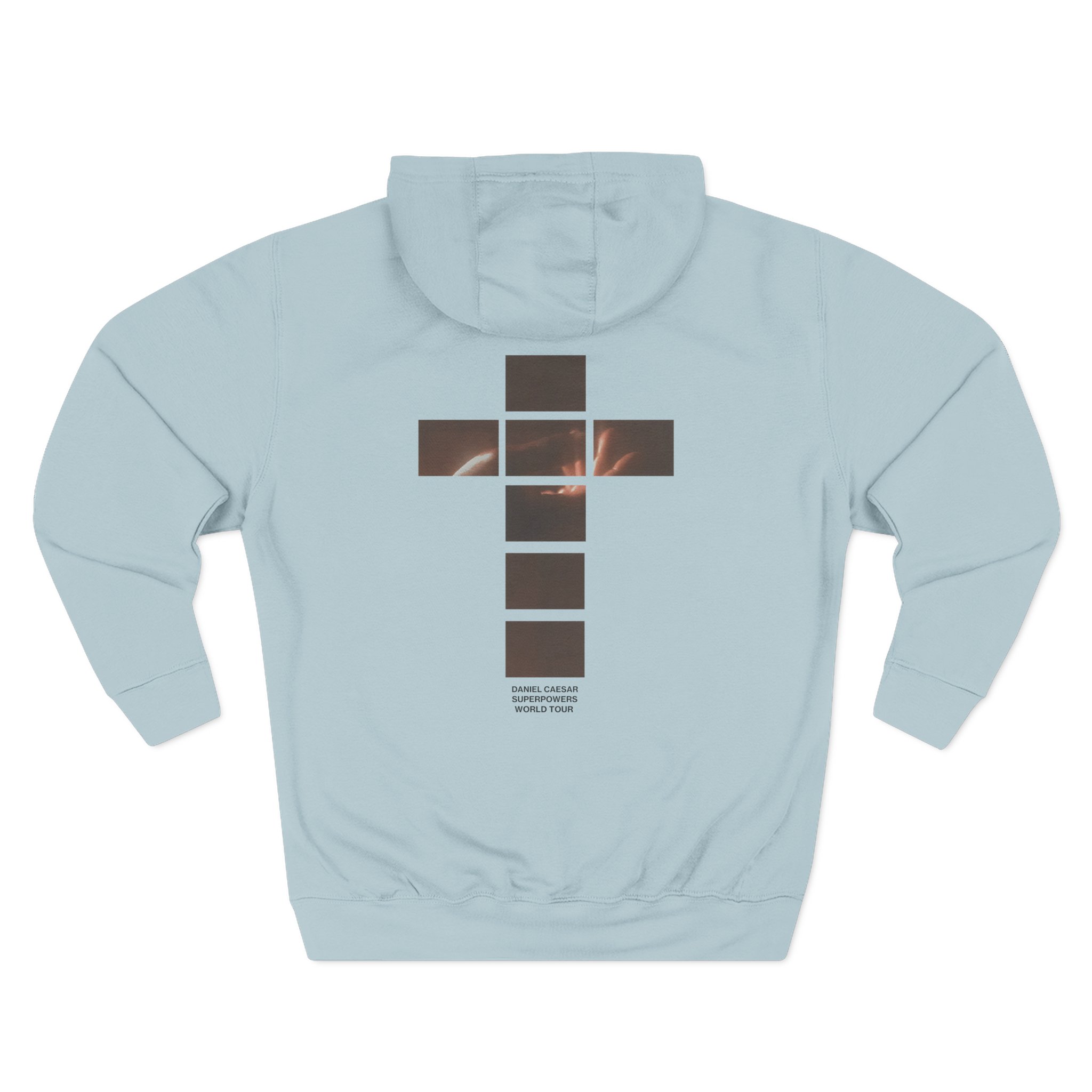 Daniel Caesar Superpowers World Tour Three-Panel Fleece Hoodie