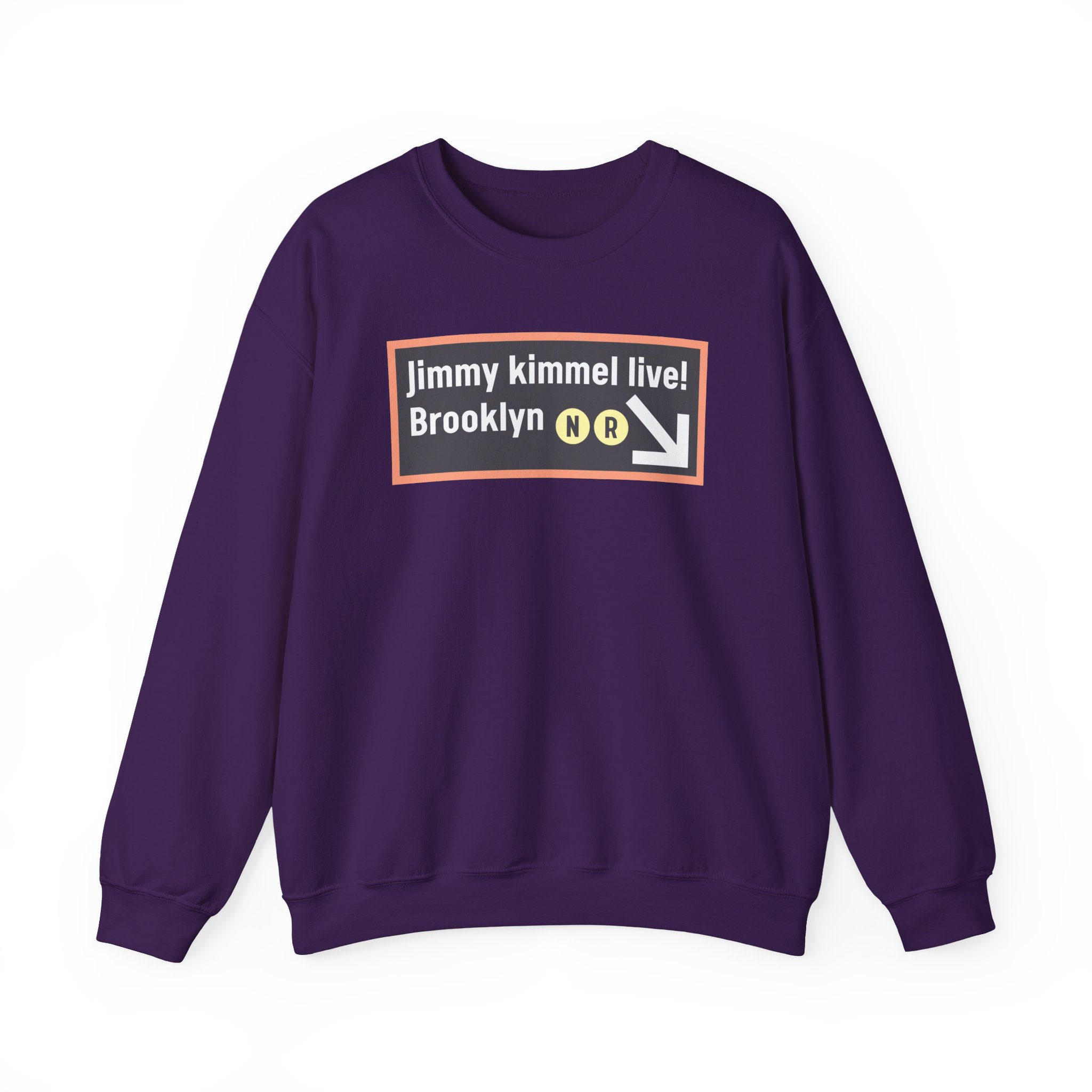 Jimmy Kimmel Live! Subway Unisex Heavy Blendâ„¢ Crewneck Sweatshirt