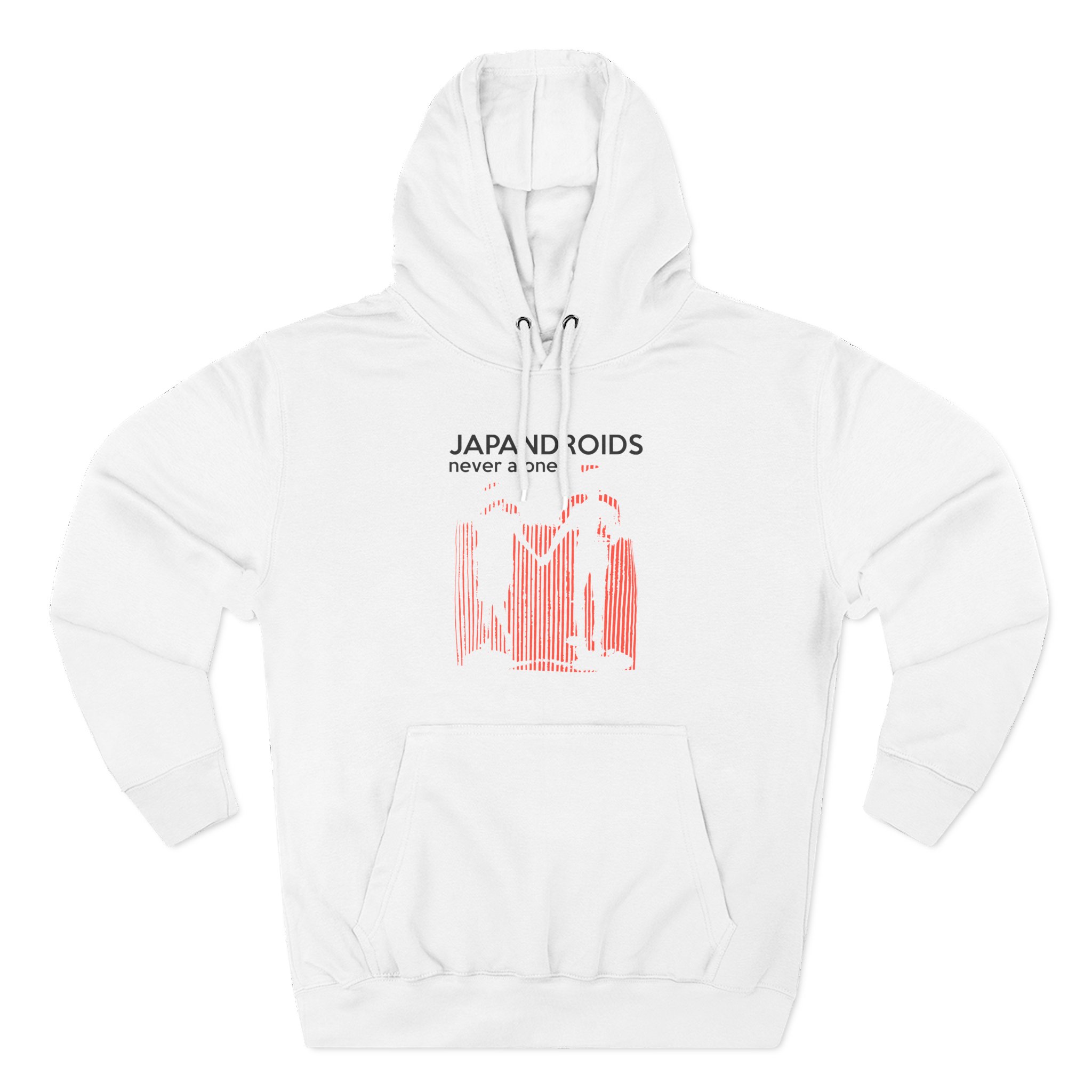 Japandroids Never Alone Three-Panel Fleece Hoodie