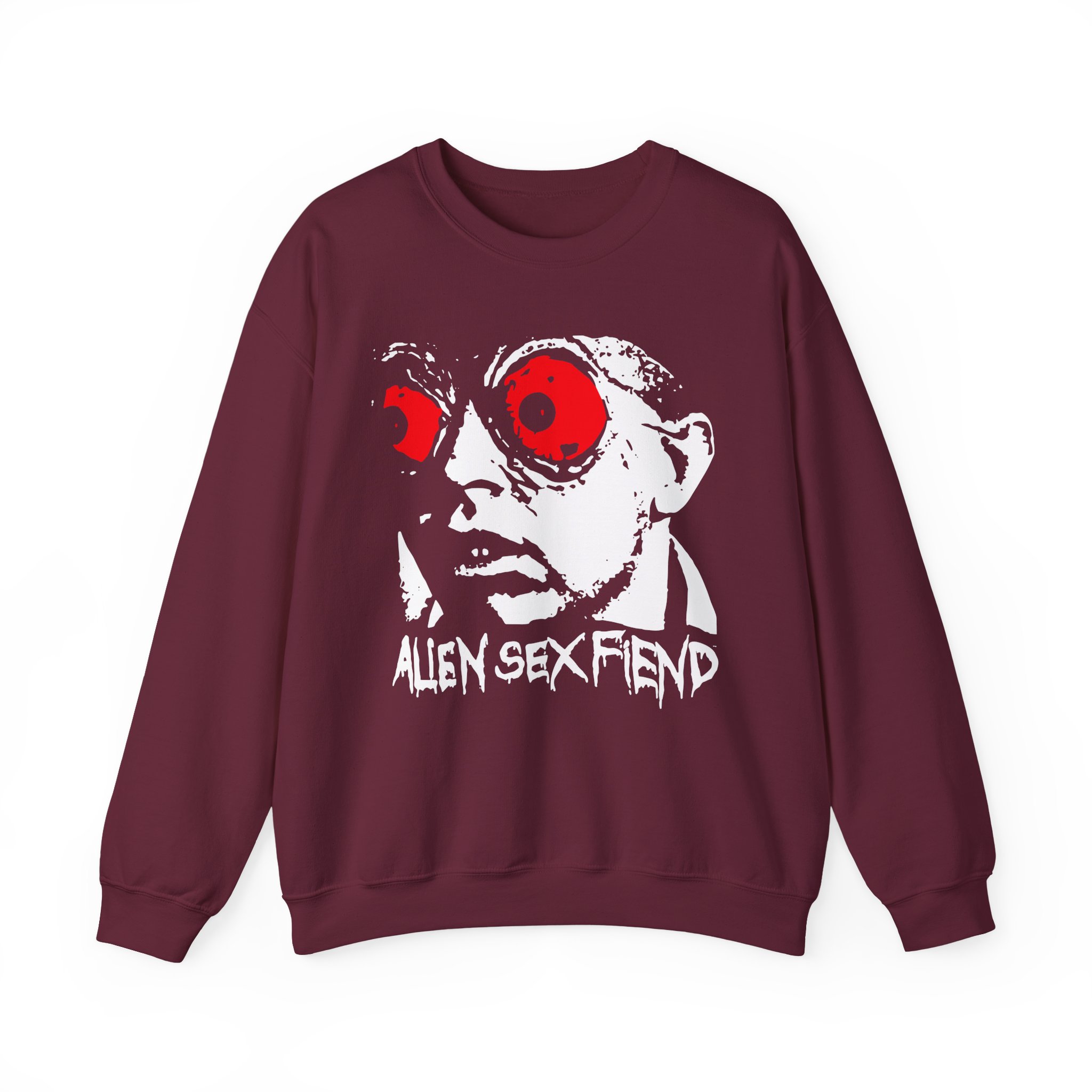 Alien Sex Fiend Acid Bath Unisex Heavy Blendâ„¢ Crewneck Sweatshirt