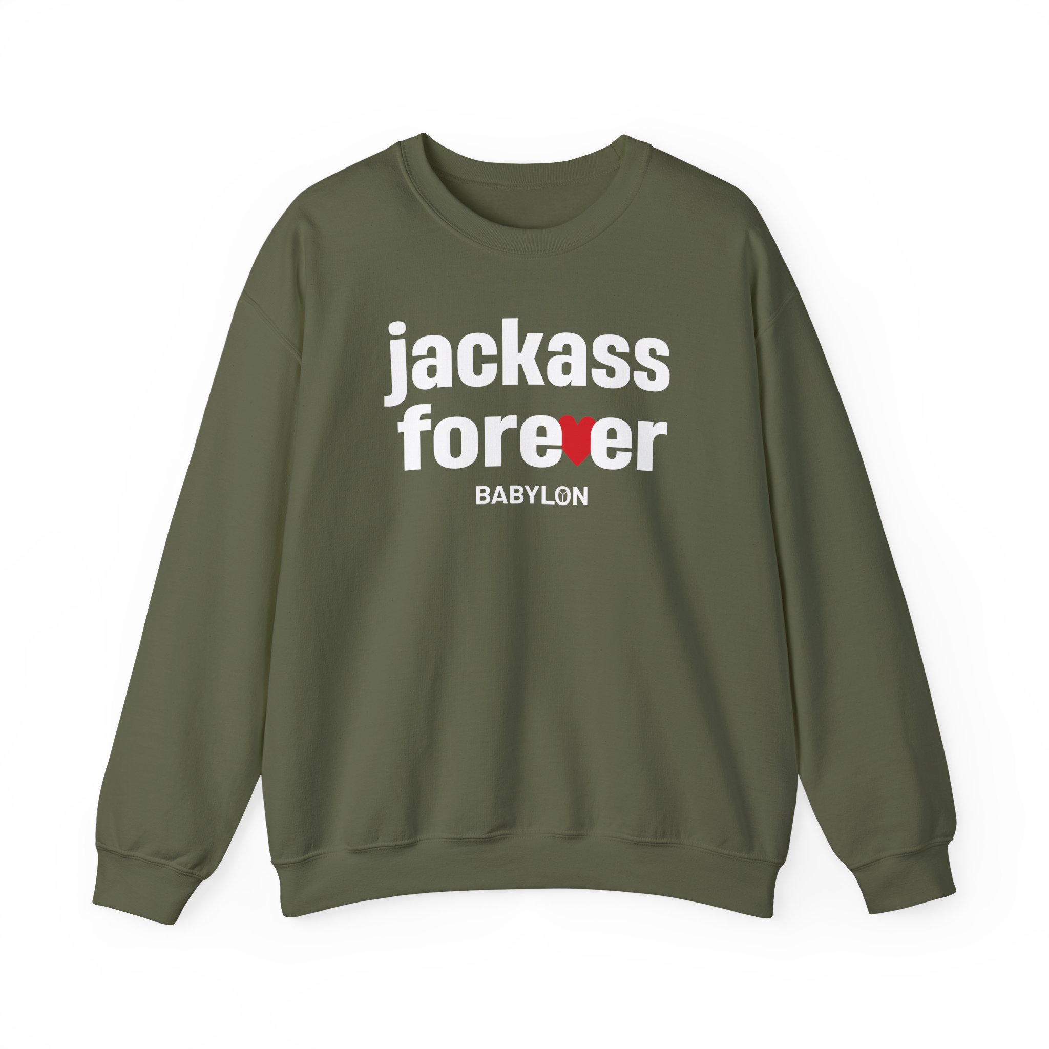 Jackass Forever Babylon Unisex Heavy Blendâ„¢ Crewneck Sweatshirt
