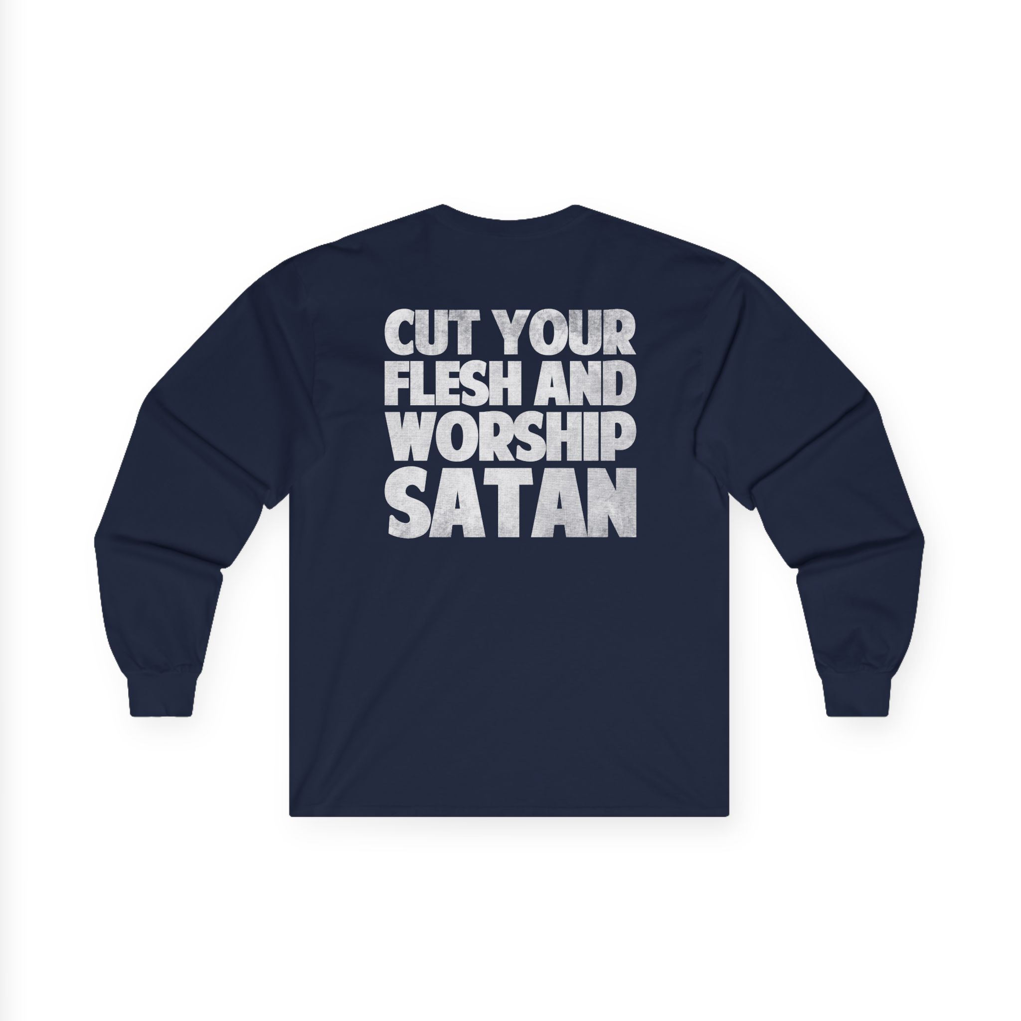 Antaeus Cut Your Flesh and Worship Satan Unisex Ultra Cotton Long Sleeve Tee