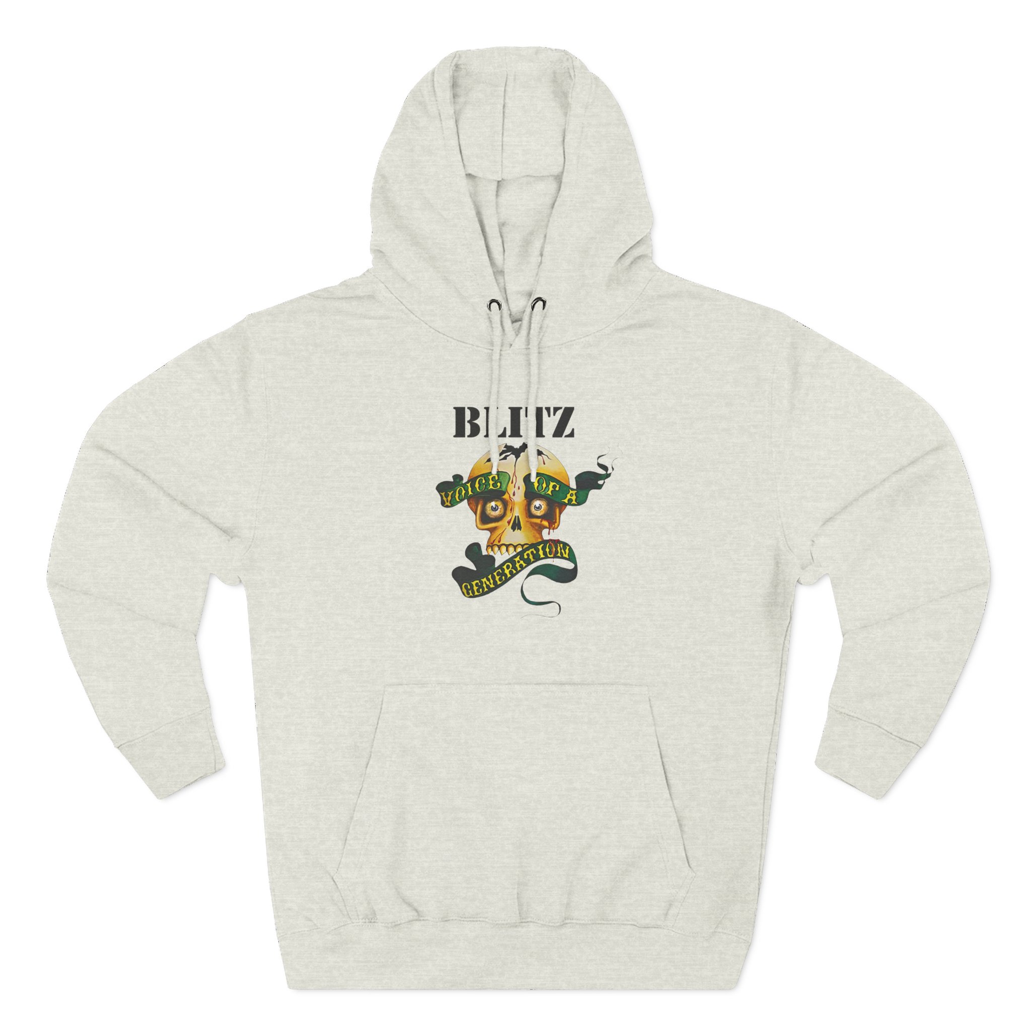 Blitz Voice Of A Generation Three-Panel Fleece Hoodie