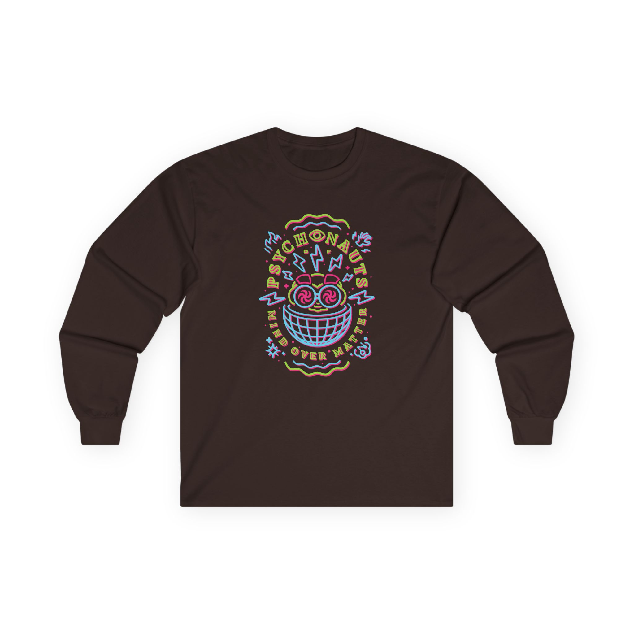 Double Fine Mind Over Matter Unisex Ultra Cotton Long Sleeve Tee