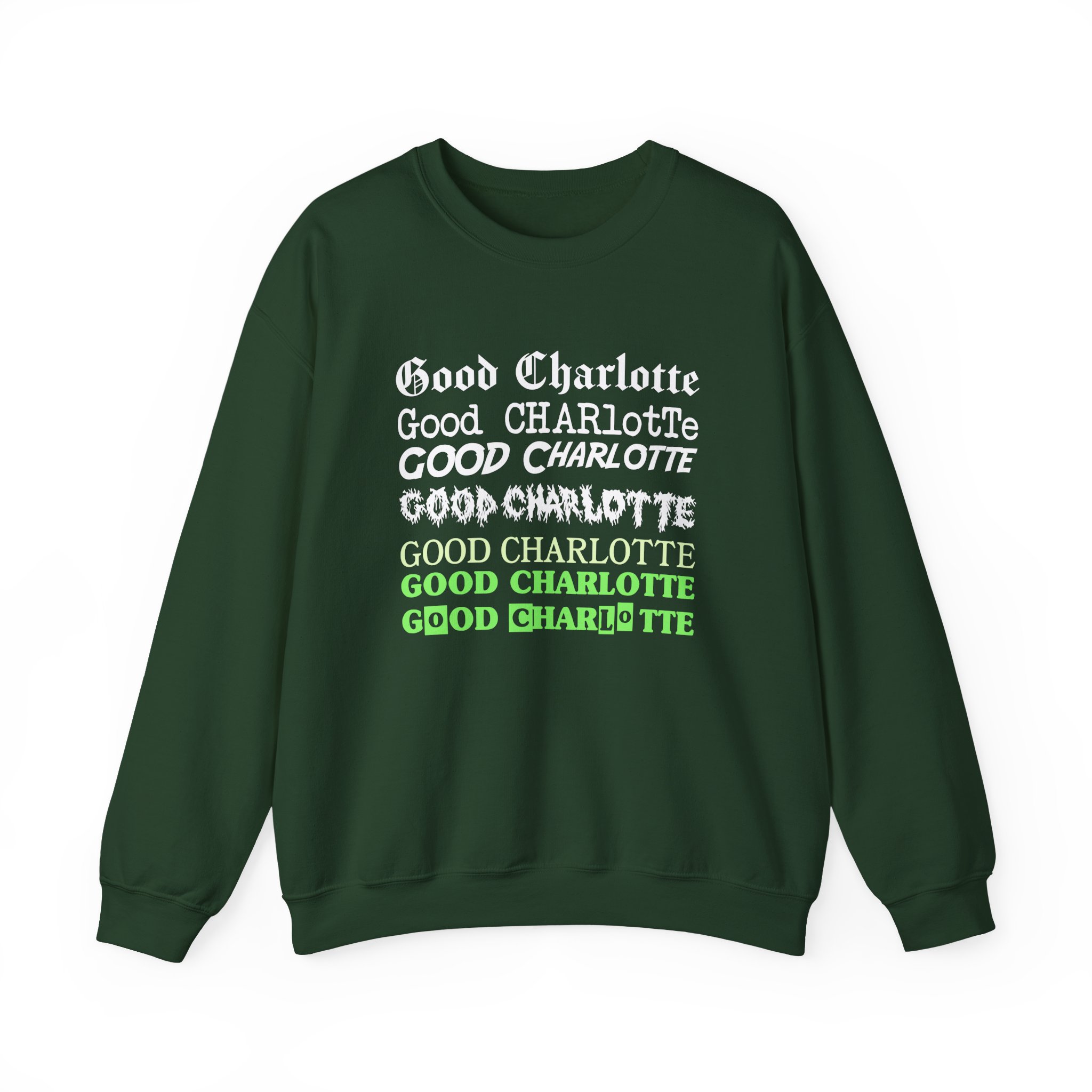 Good Charlotte Chinatown market Unisex Heavy Blendâ„¢ Crewneck Sweatshirt