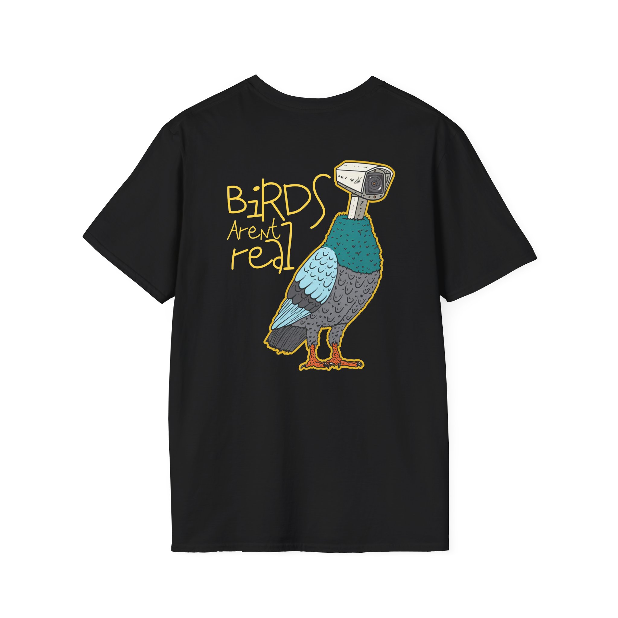 Birds Arent Real Unisex Softstyle T-Shirt