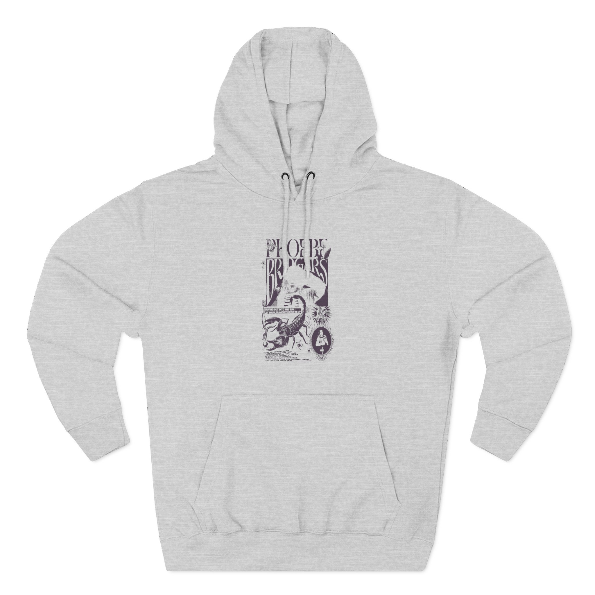 Phoebe Bridgers I Know the End Natural Three-Panel Fleece Hoodie