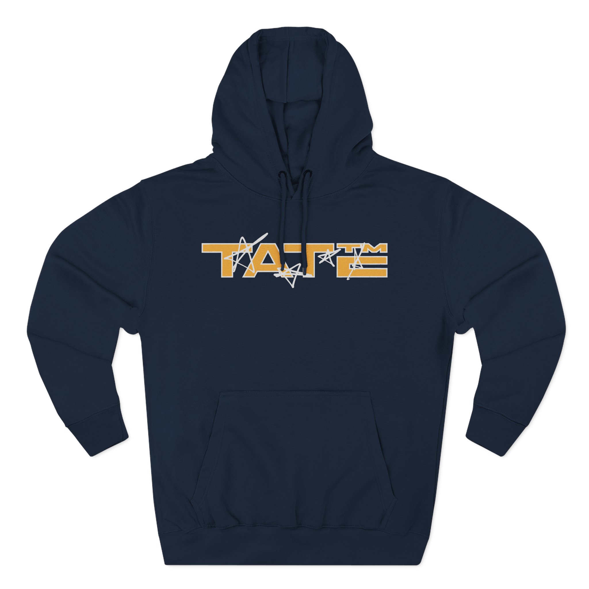 Tate Mcrae Stars Brown Three-Panel Fleece Hoodie