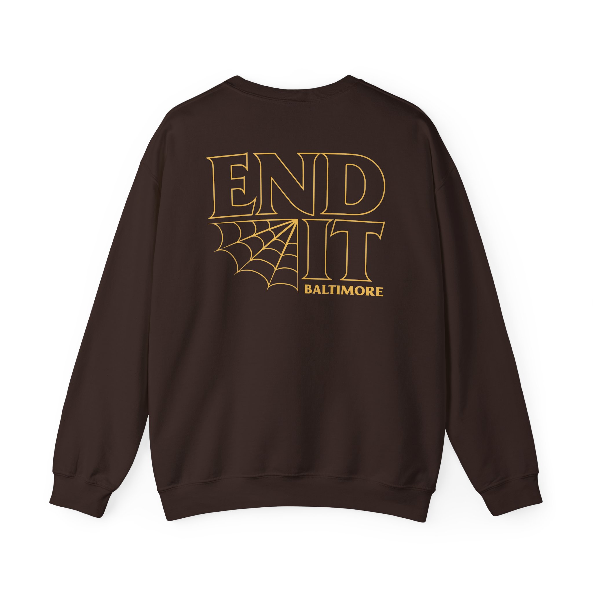 End It Unisex Heavy Blend Crewneck Sweatshirt