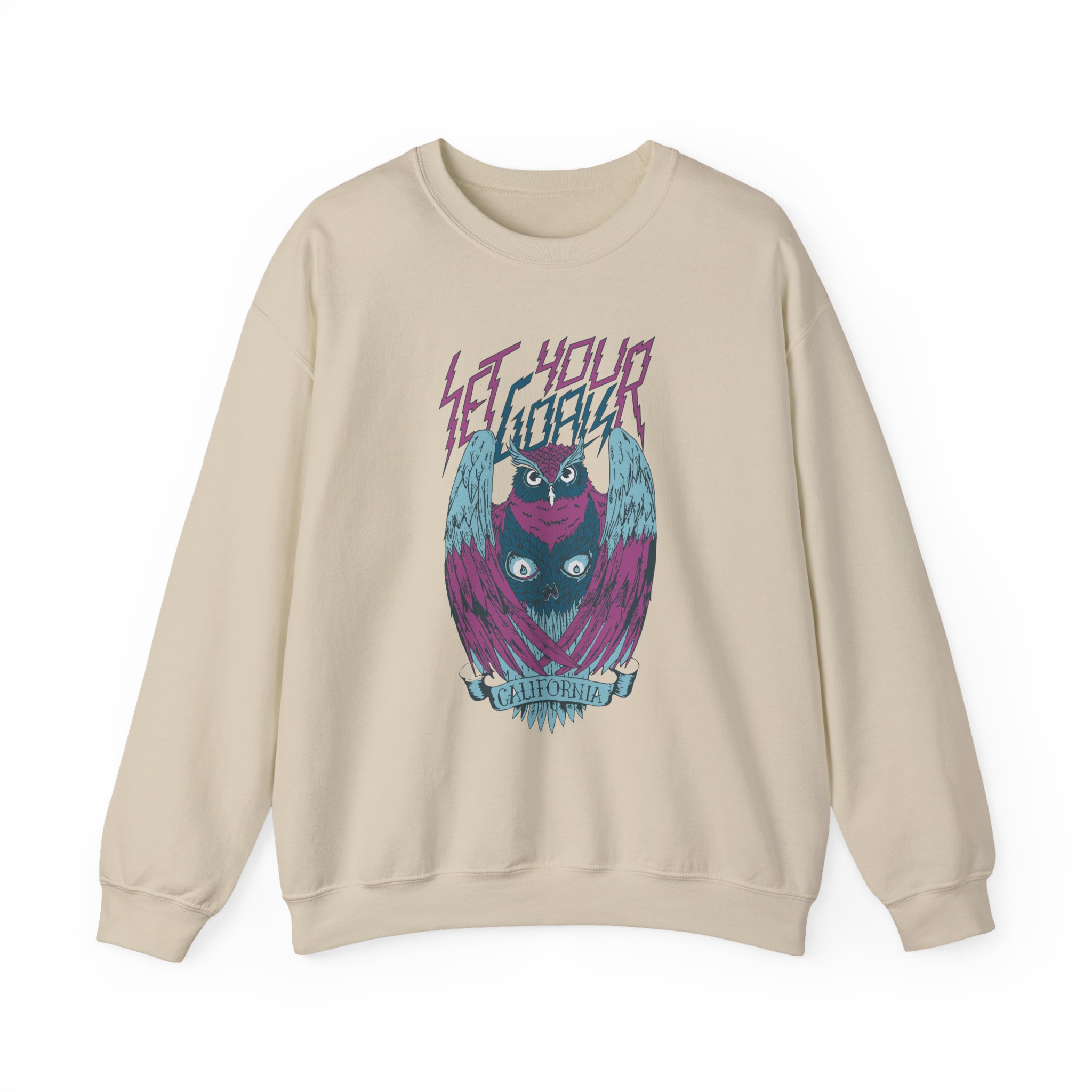 Set Your Goals Unisex Heavy Blendâ„¢ Crewneck Sweatshirt