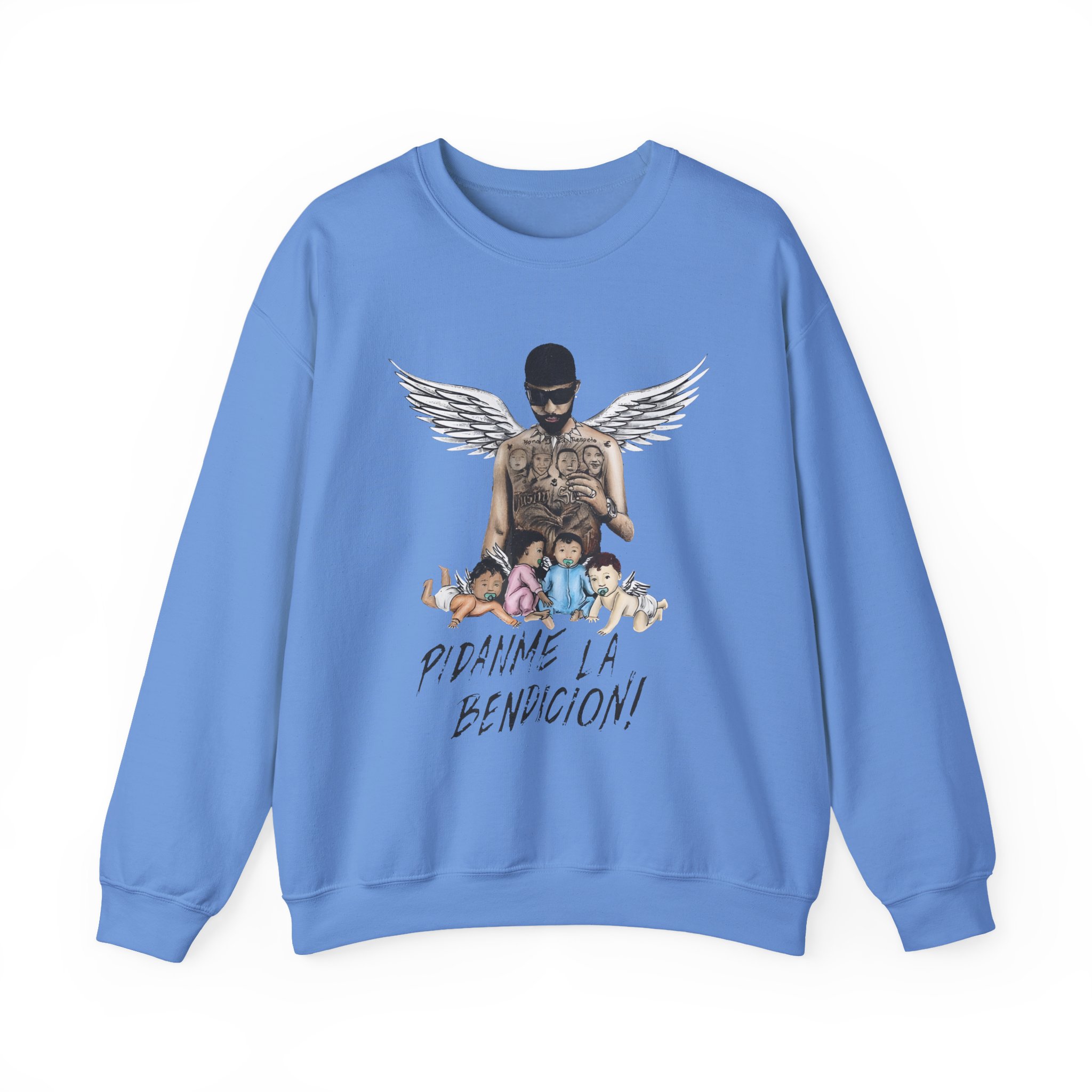 Arcangel Pidanme La Bendicion Unisex Heavy Blendâ„¢ Crewneck Sweatshirt